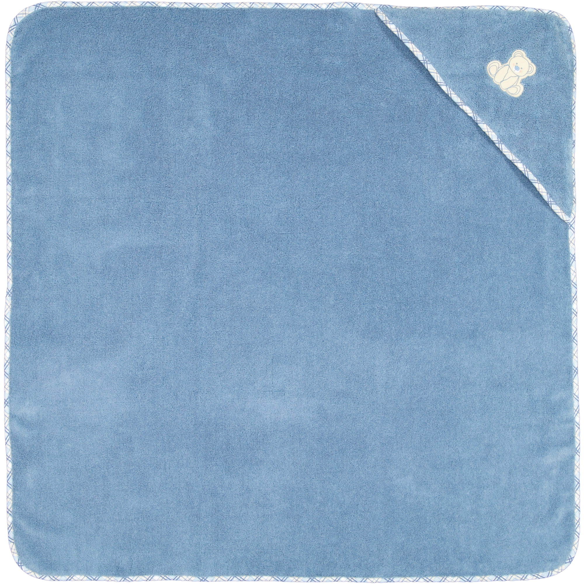 Vossen Kapuzentücher Teddy dusty blue - 4695 - Kapuzentuch 100x100 cm