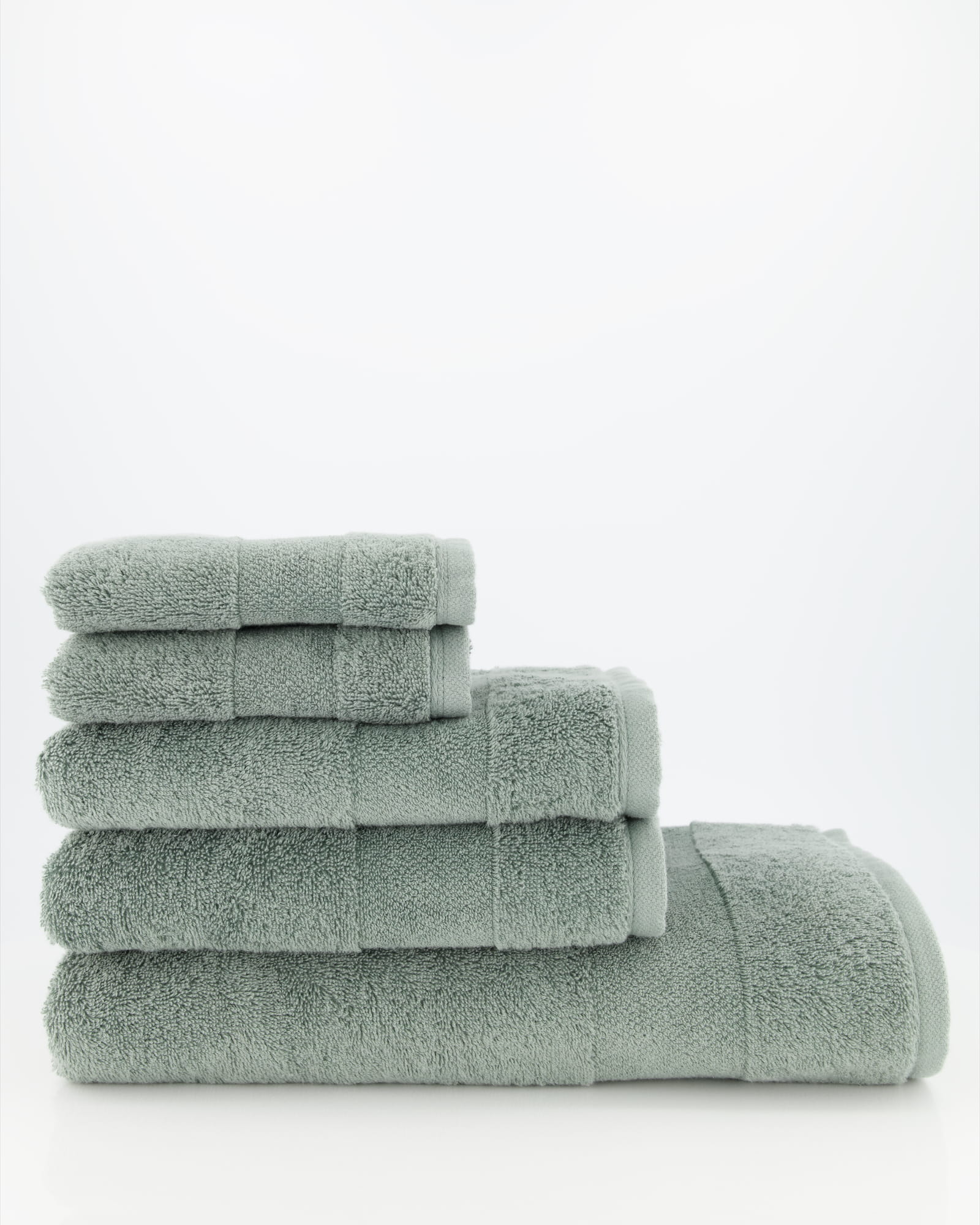 Villeroy & Boch Handtücher One 2550 - Farbe: mineral green - 470 - Waschhandschuh 16x22 cm