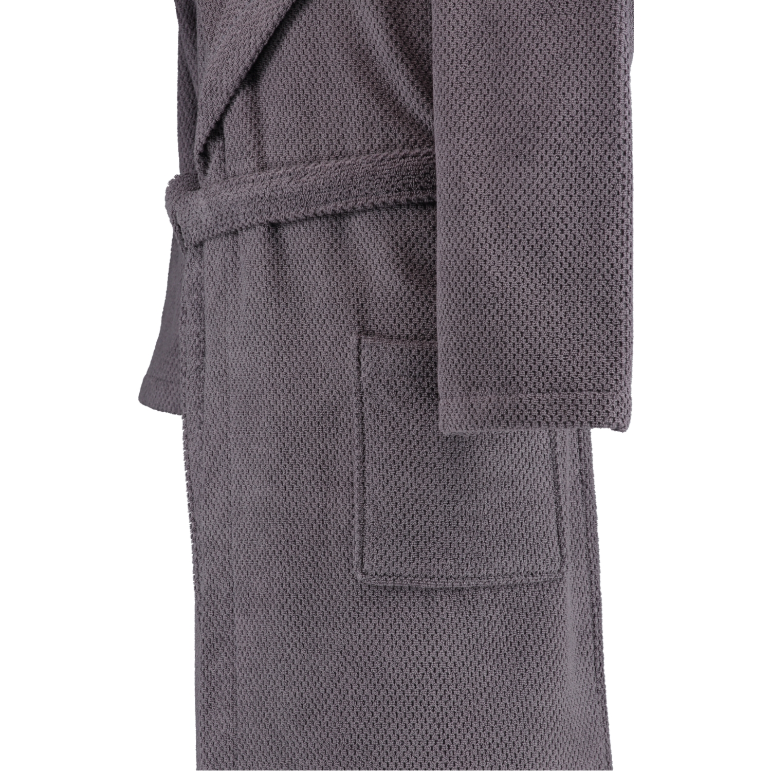 Rhomtuft - Bademantel Baronesse unisex - Farbe: zinn - 02