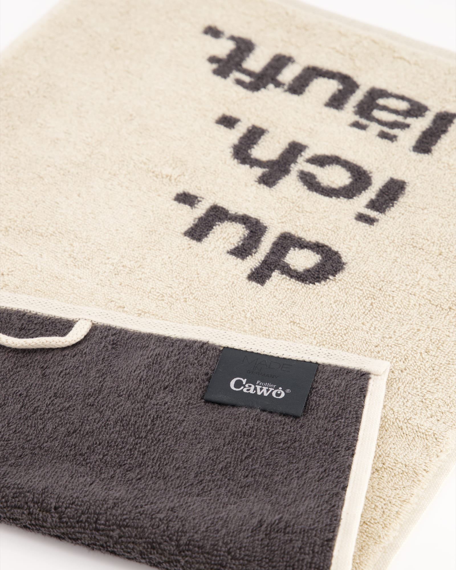 Cawö Gästetücher Postcard Towels Edition 100 du.ich.läuft - 13 - Gästetuch 30x50 cm