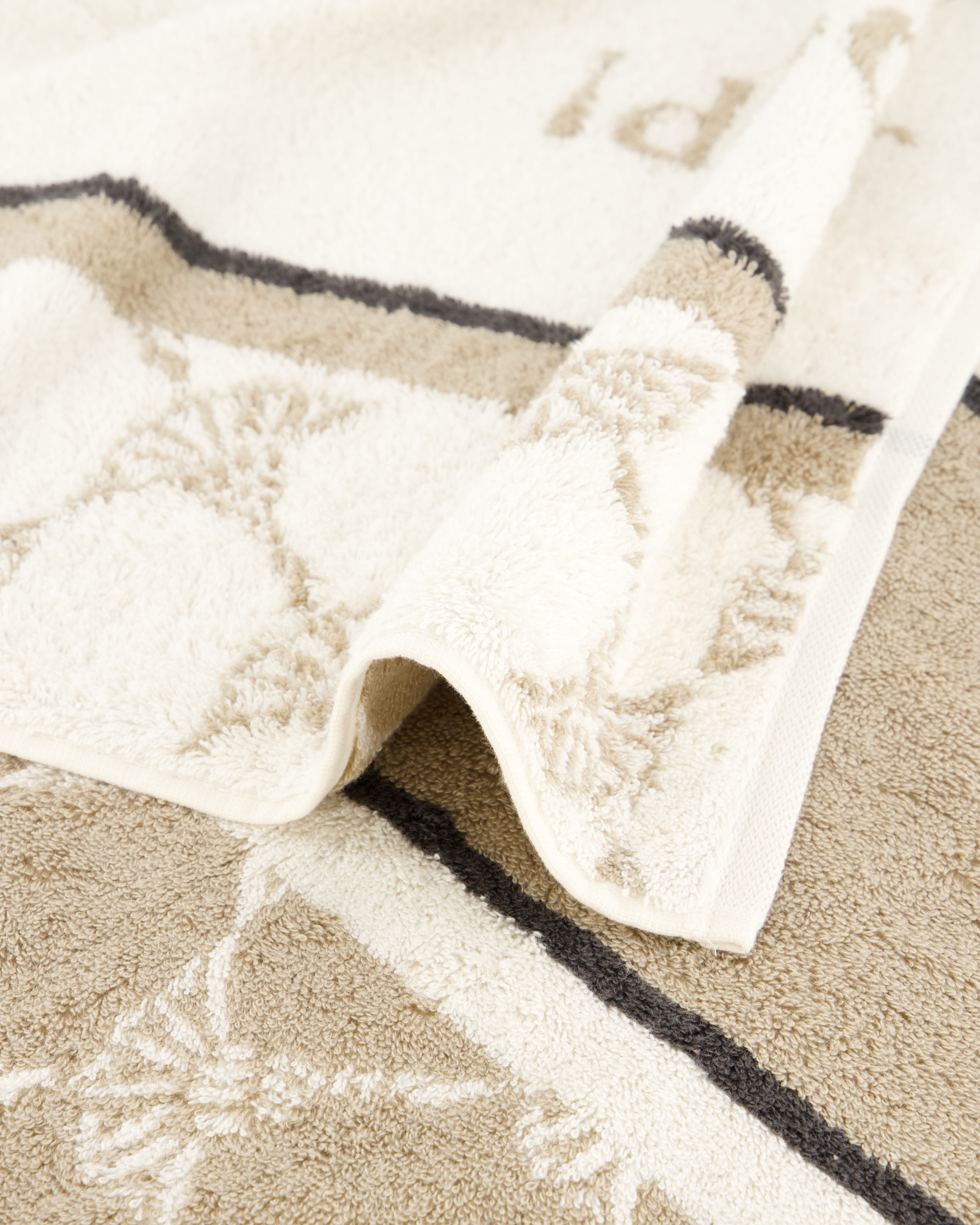 JOOP! Handtücher Sauna Stripes 1718 Natur - 37 - Saunatuch 80x200 cm