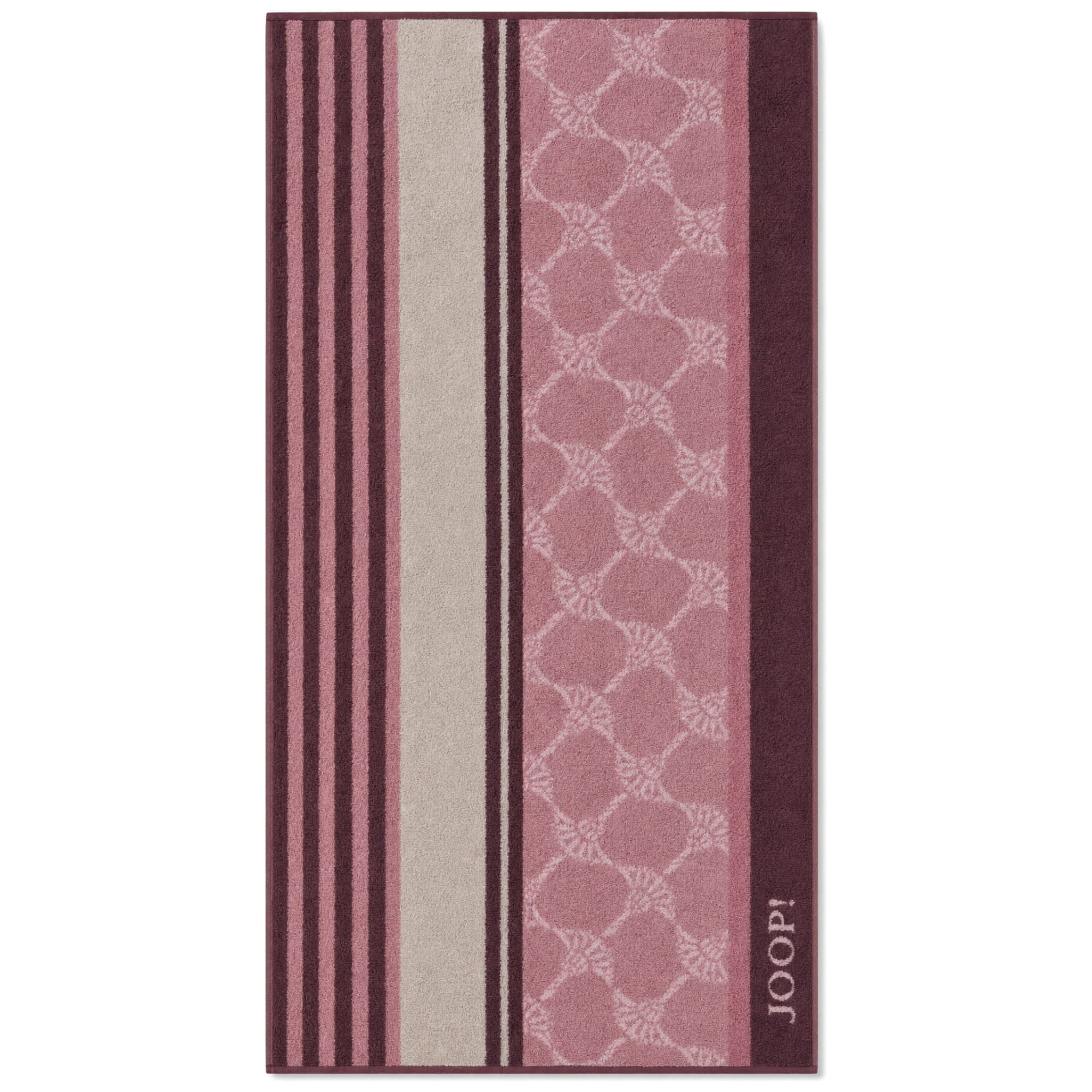 JOOP! Handtücher Lines Stripes 1729 Rose - 22 - Duschtuch 80x150 cm