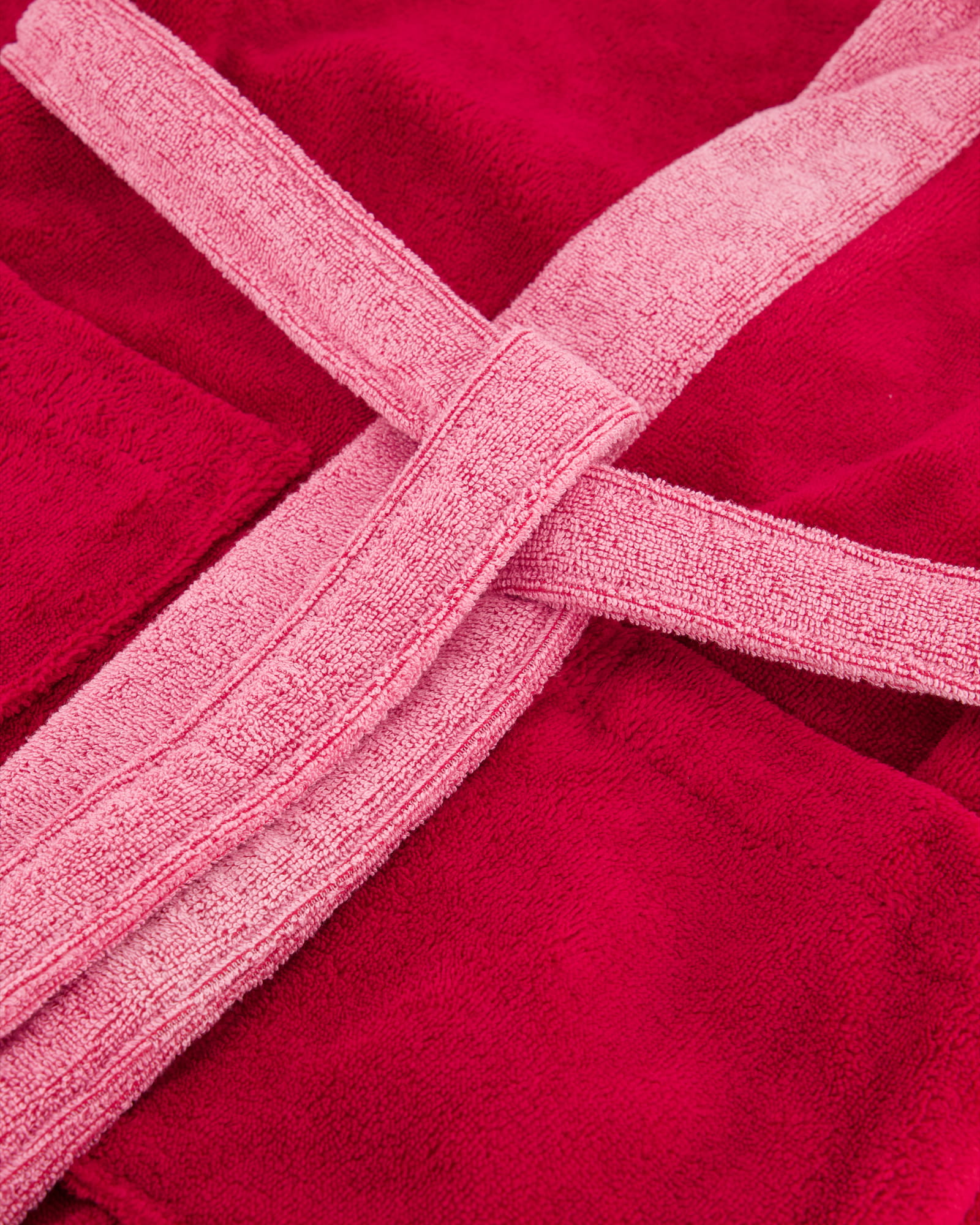 Vossen Bademantel unisex Poppy  - Farbe: cranberry - 002 (161903)