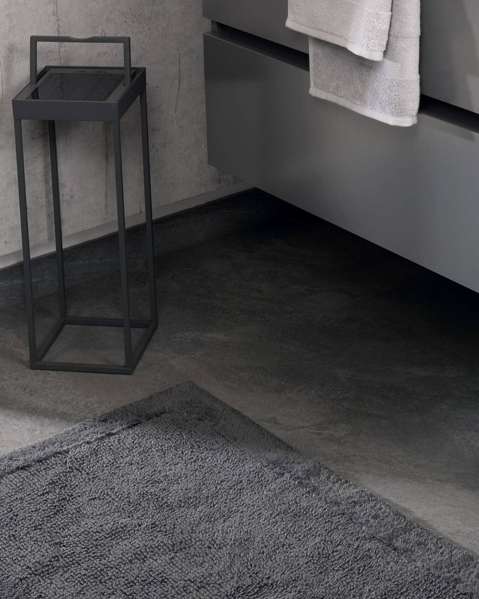 Villeroy & Boch - Badteppich Coordinates Charisma 2555 - Farbe: graphite - 774