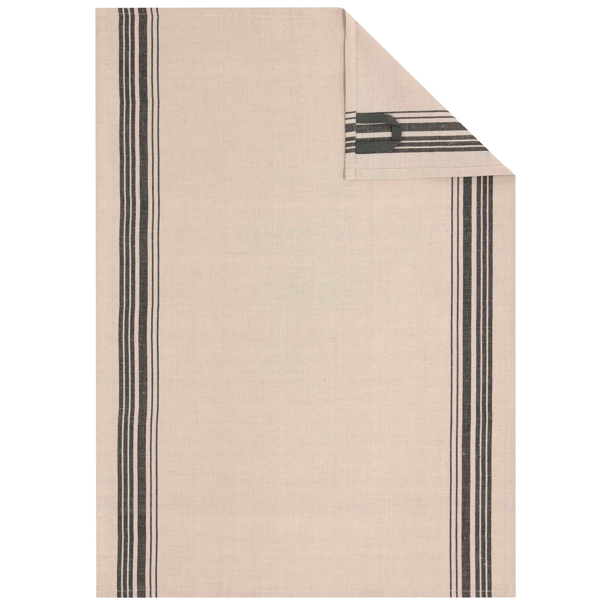 Cawö Home Geschirrtücher Cuisine Nature Akzent 533 leinen - 30 - 50x70 cm