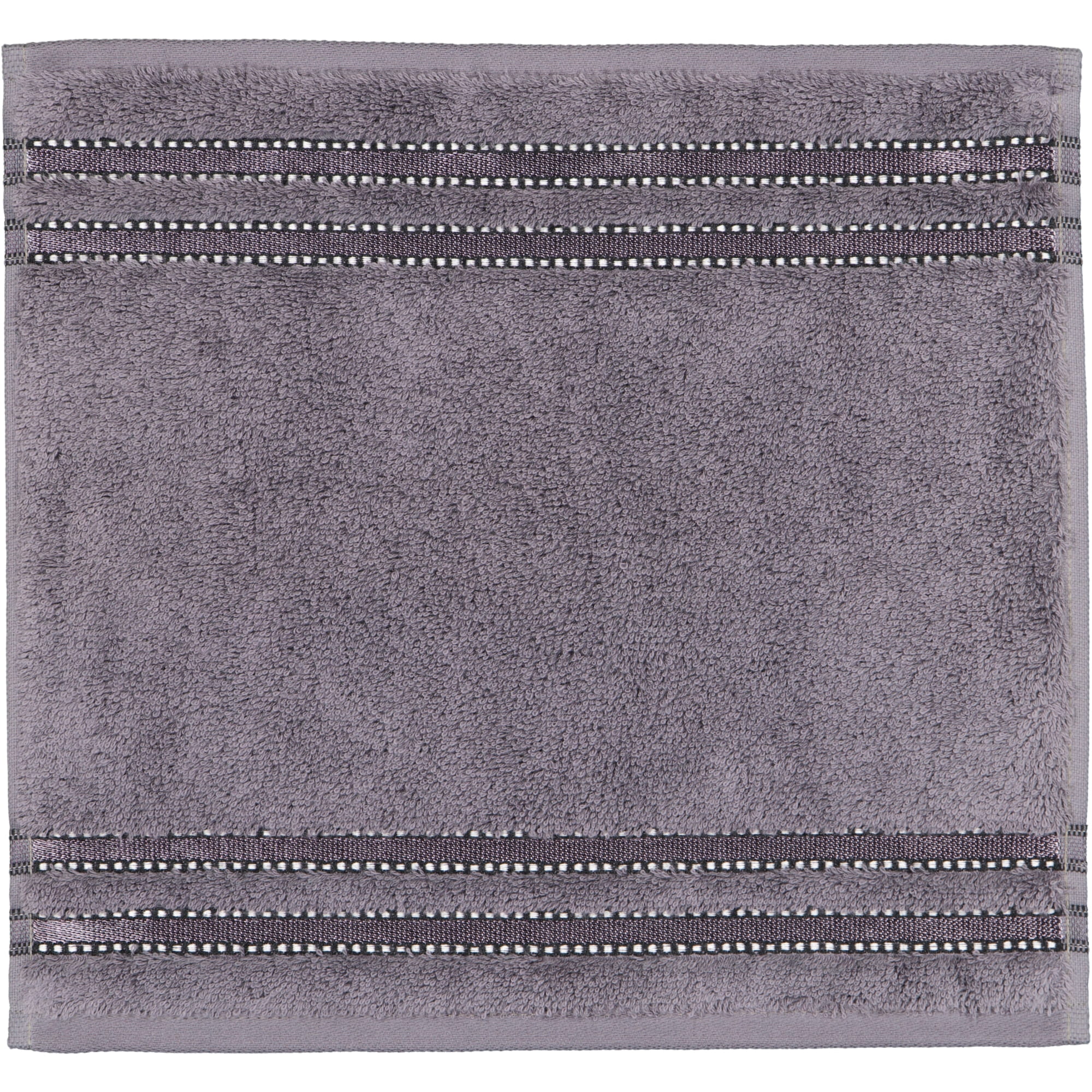 Vossen Handtücher Cult de Luxe graphit - 7660 - Seiflappen 30x30 cm