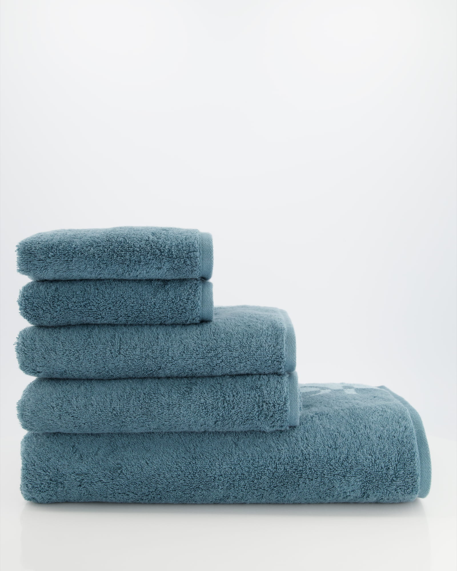 JOOP Tone Doubleface 1689 - Farbe: Aqua - 44 - Gästetuch 30x50 cm