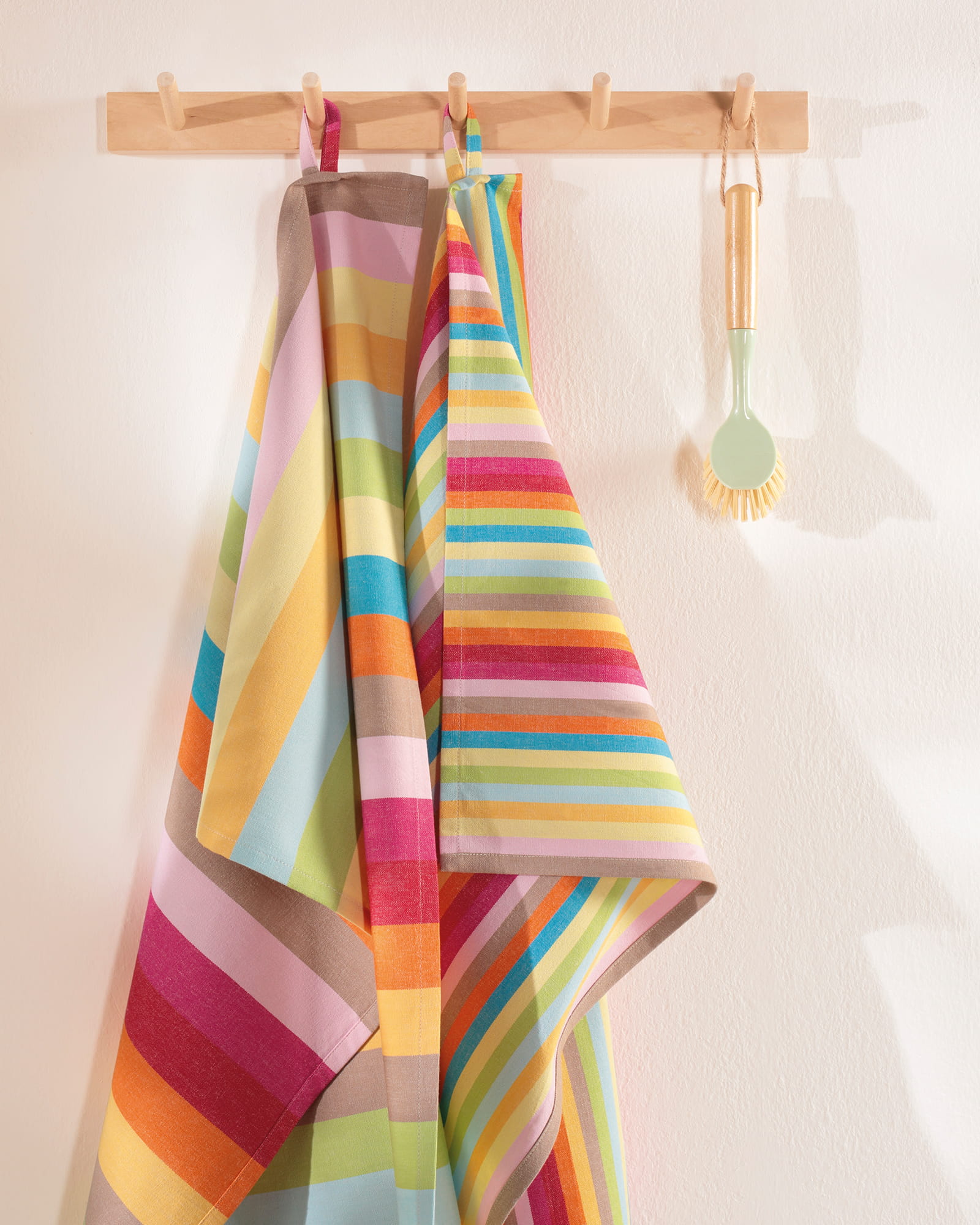Cawö Home Geschirrtücher Lifestyle Streifen 7008 multicolor - 25 - 50x70 cm