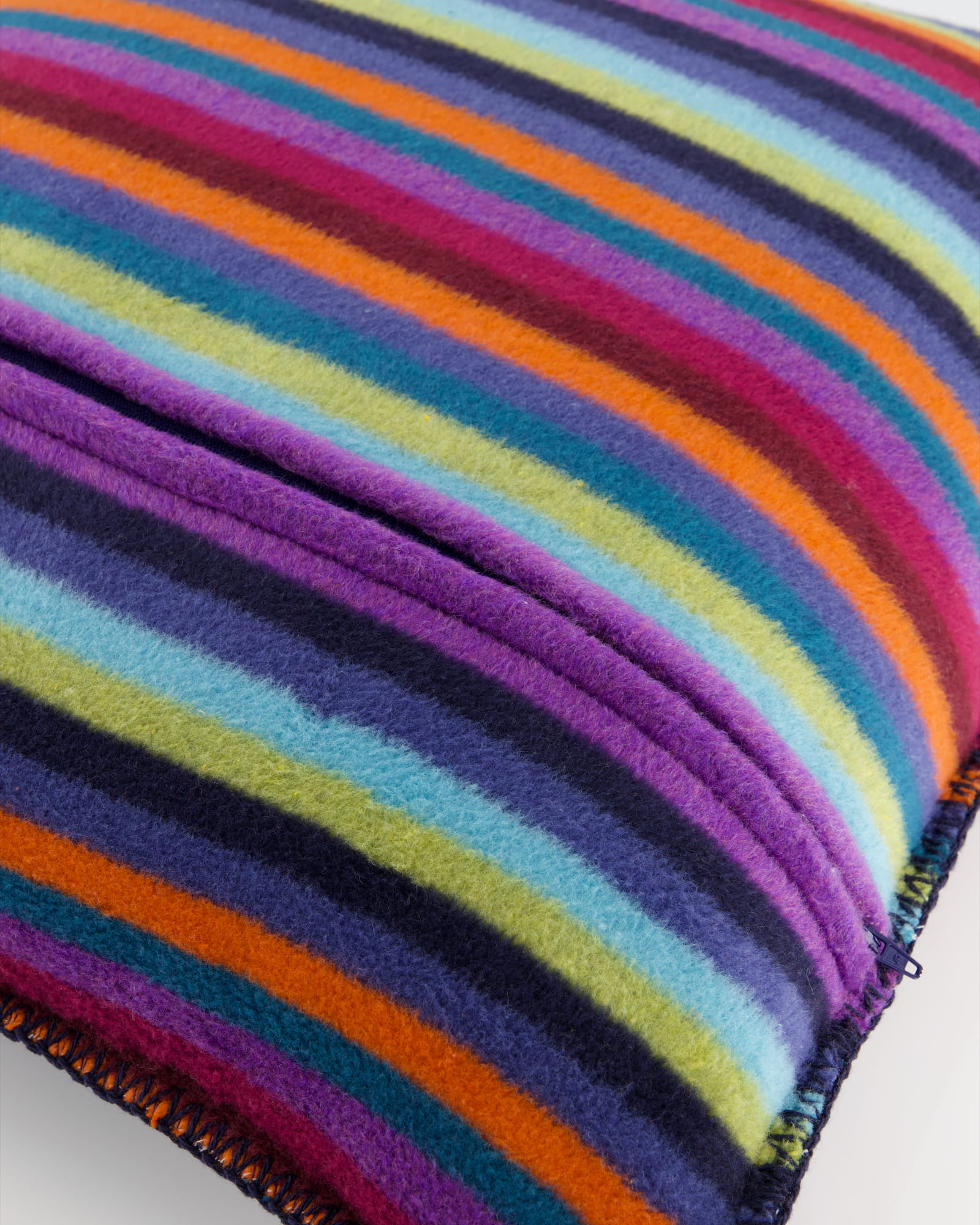 Cawö Kissenhüllen Lifestyle Streifen 70480 multicolor dunkel - 84 - 50x50 cm