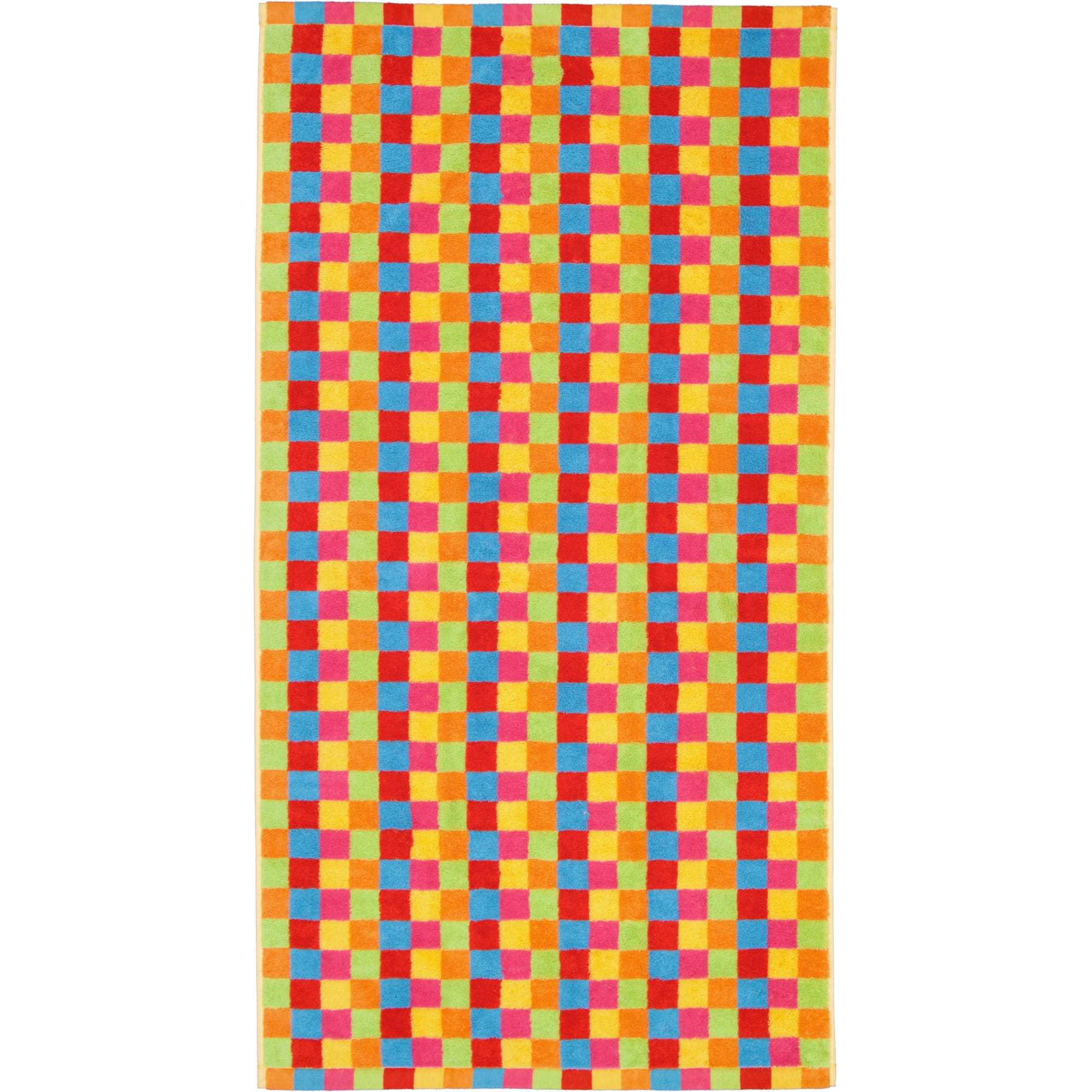 Cawö - Life Style Karo 7017 - Farbe: multicolor - 25 - Duschtuch 70x140 cm