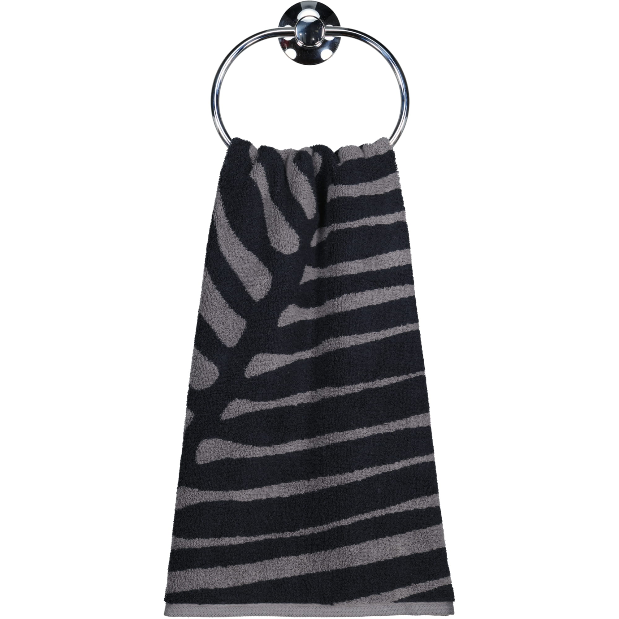Villeroy & Boch Handtücher Coordinates Leaf 2558 - Farbe: graphite - 79 - Handtuch 50x100 cm