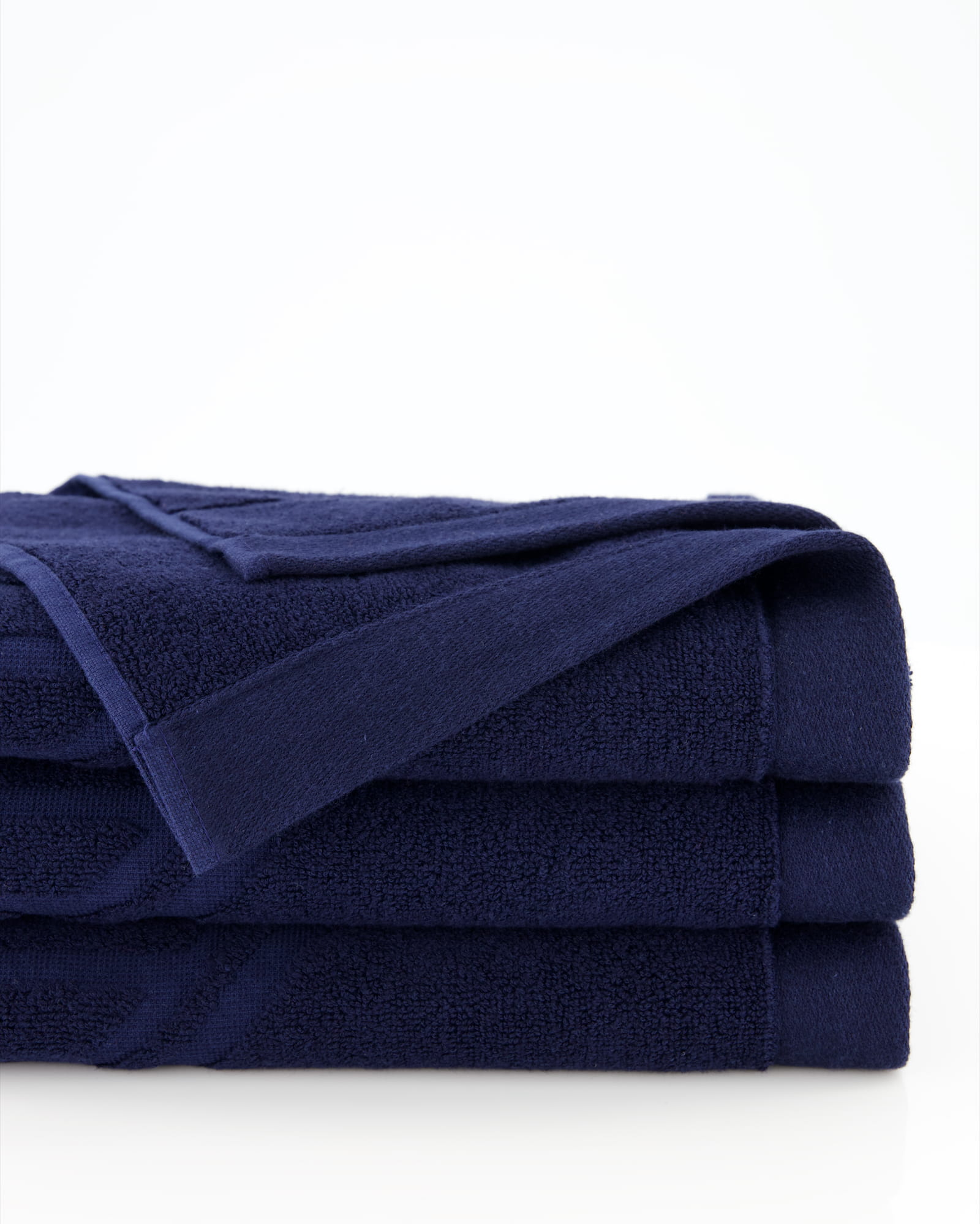 Möve Handtücher Autumn Delights Grafikstruktur dark blue - 426
