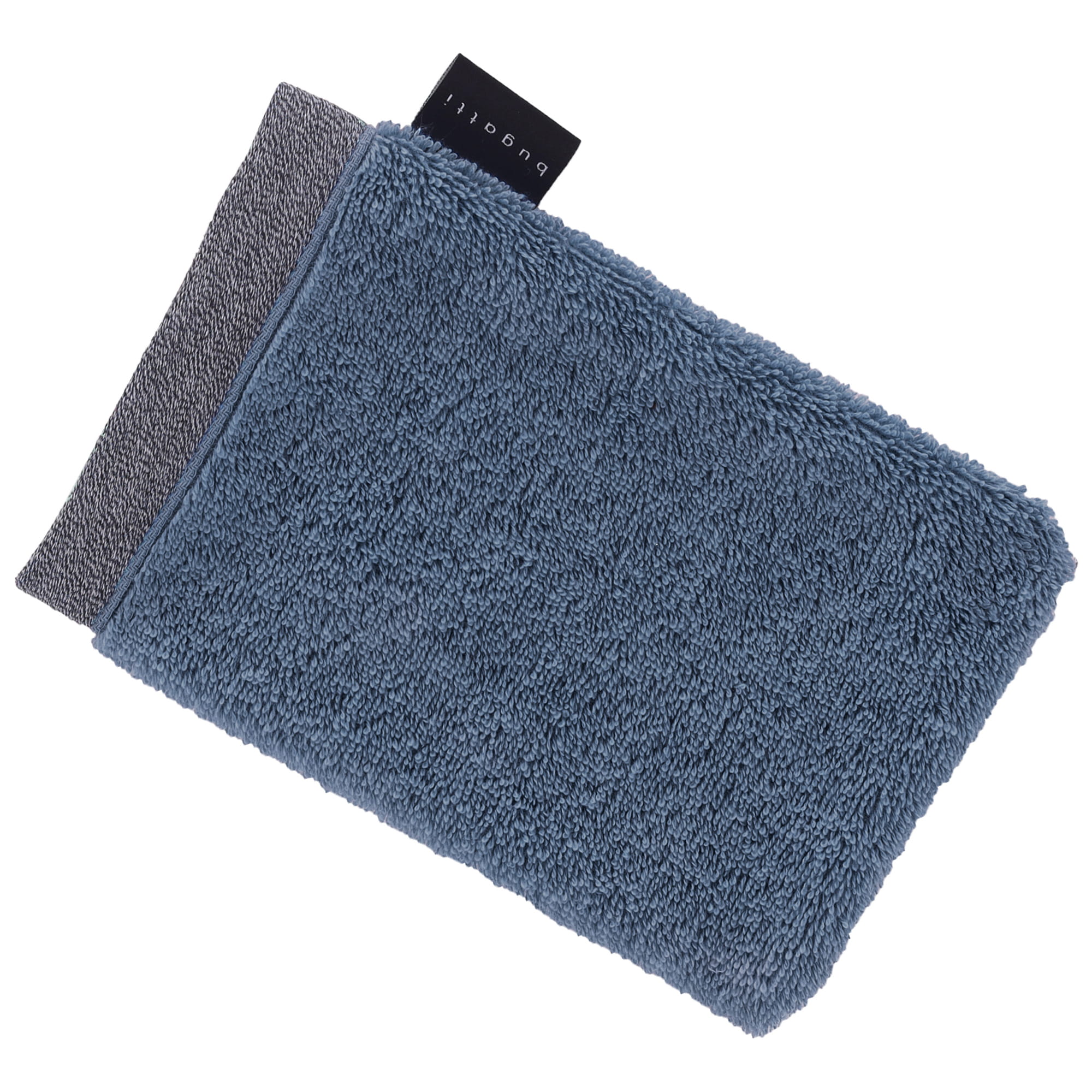 bugatti Handtücher Prato shadow blue - 4730 - Waschhandschuh 16x22 cm
