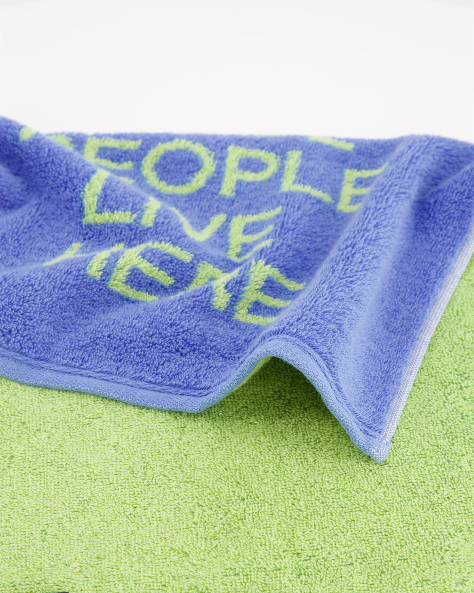 Cawö Gästetücher Postcard Towels Edition 100 cool people live here - 01 - Gästetuch 30x50 cm
