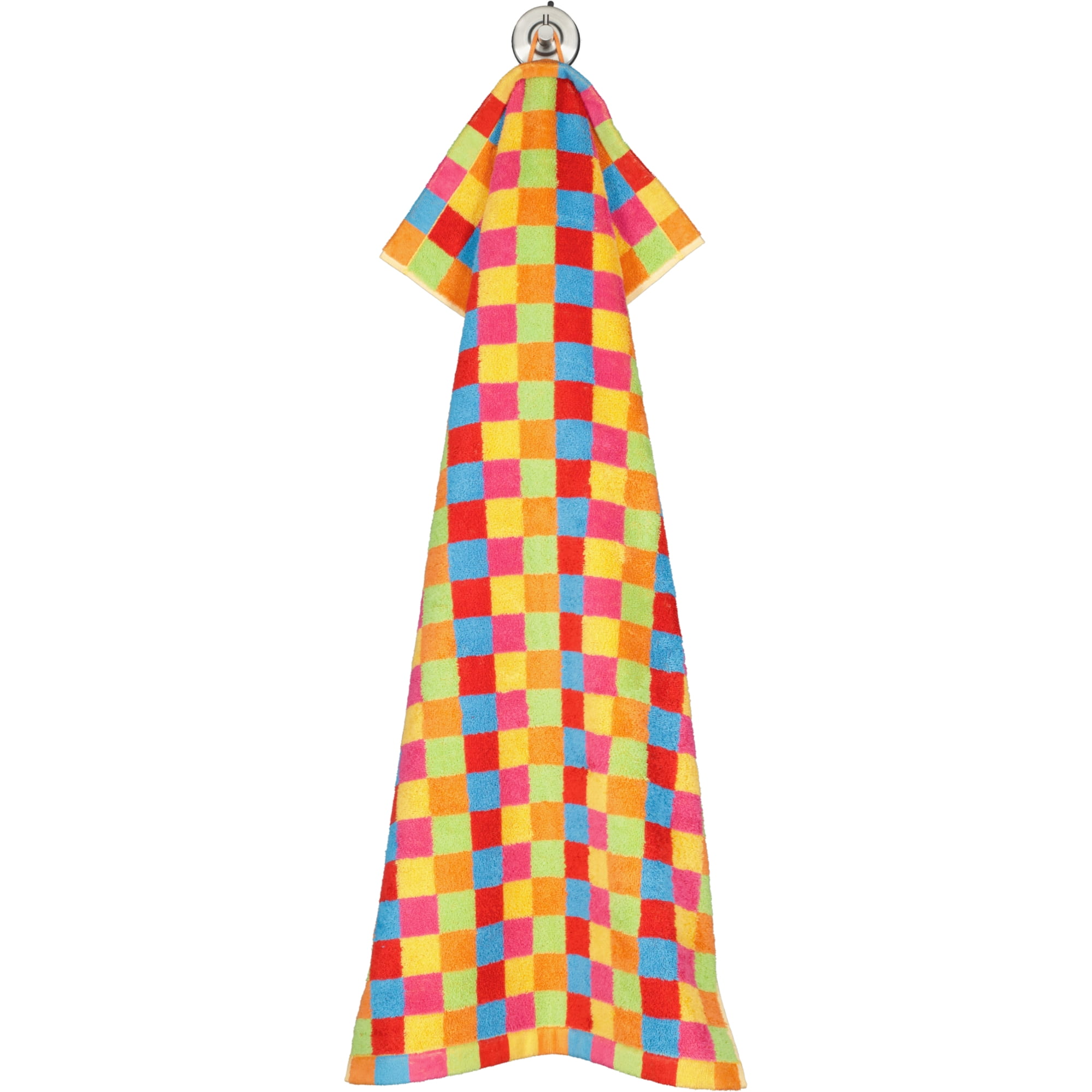 Cawö - Life Style Karo 7017 - Farbe: multicolor - 25 - Handtuch 50x100 cm