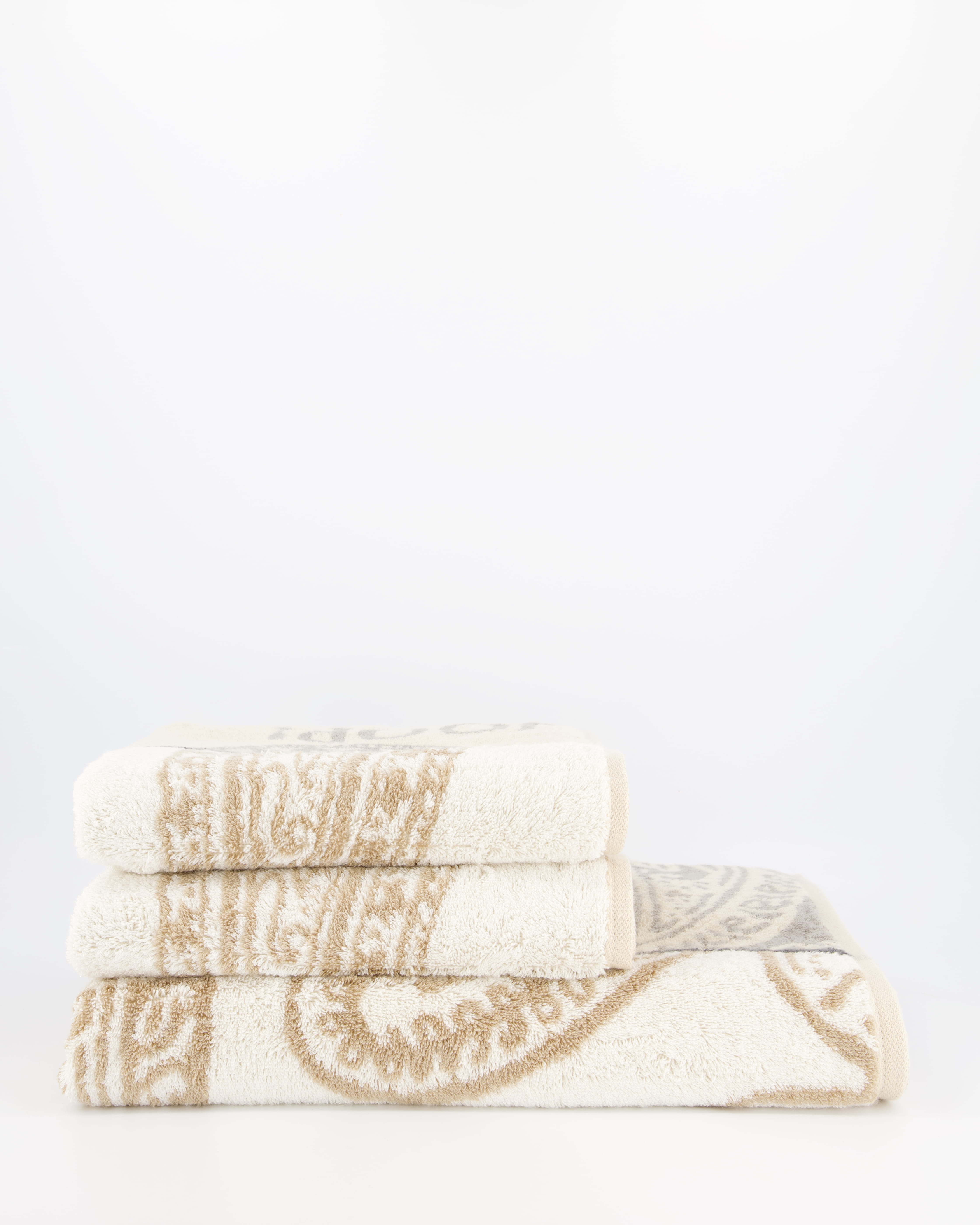 JOOP! Handtücher Contour Paisley 1714 Creme - 37 - Duschtuch 80x150 cm