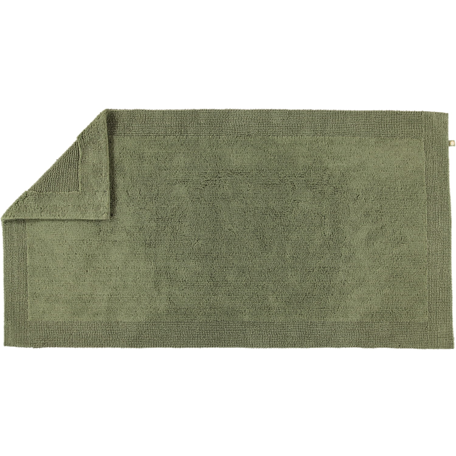 Rhomtuft - Badteppiche Prestige - Farbe: olive - 404 - 80x160 cm