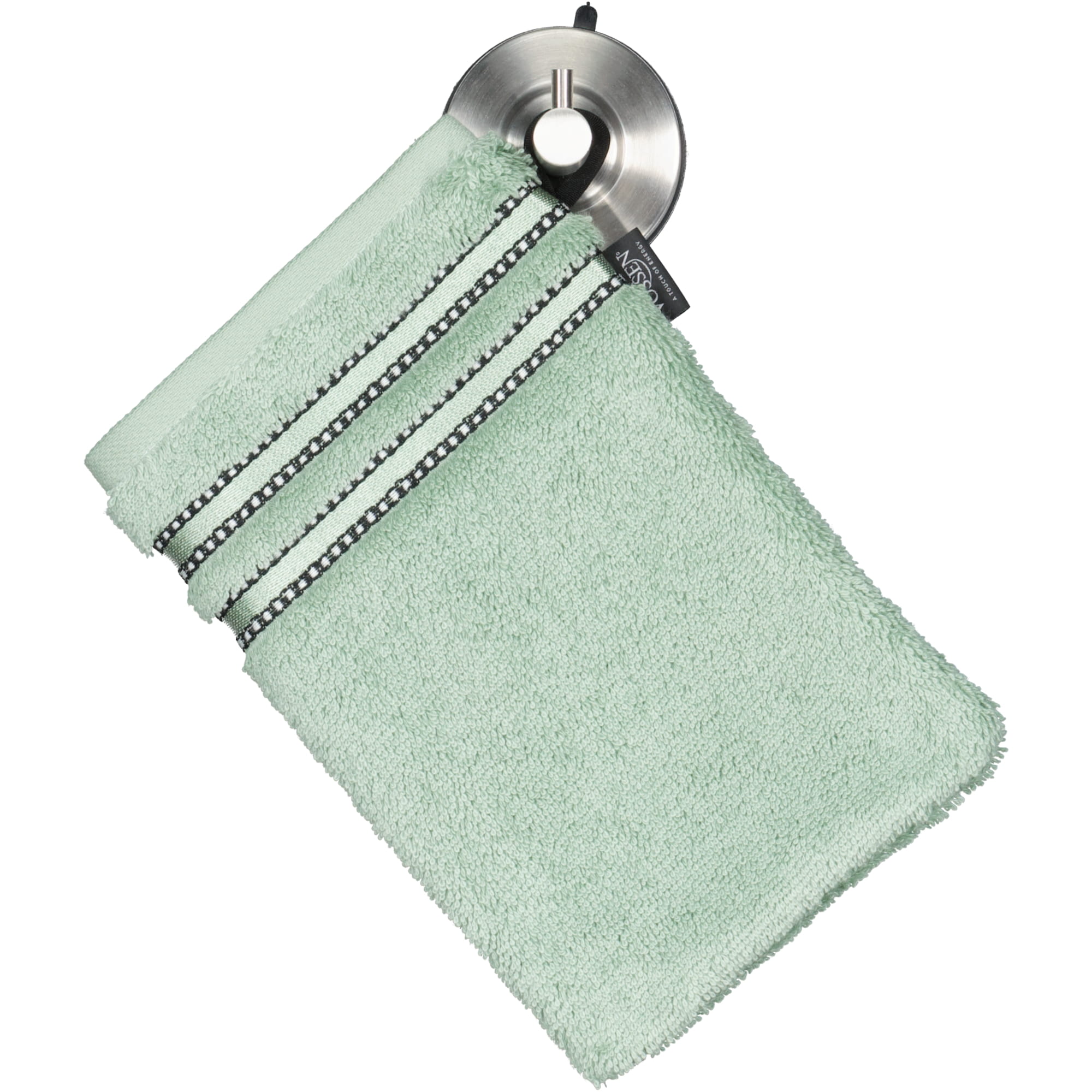 Vossen Handtücher Cult de Luxe soft green - 5305 - Waschhandschuh 16x22 cm