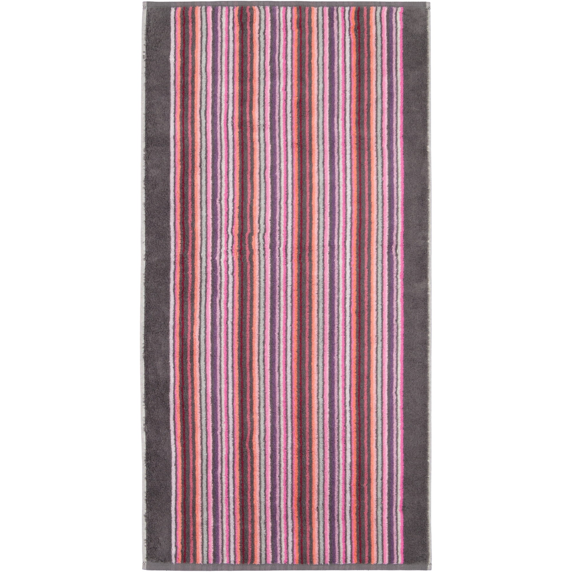 Cawö - Remake Streifen 2020 - Farbe: beere-multicolor - 17 - Handtuch 50x100 cm