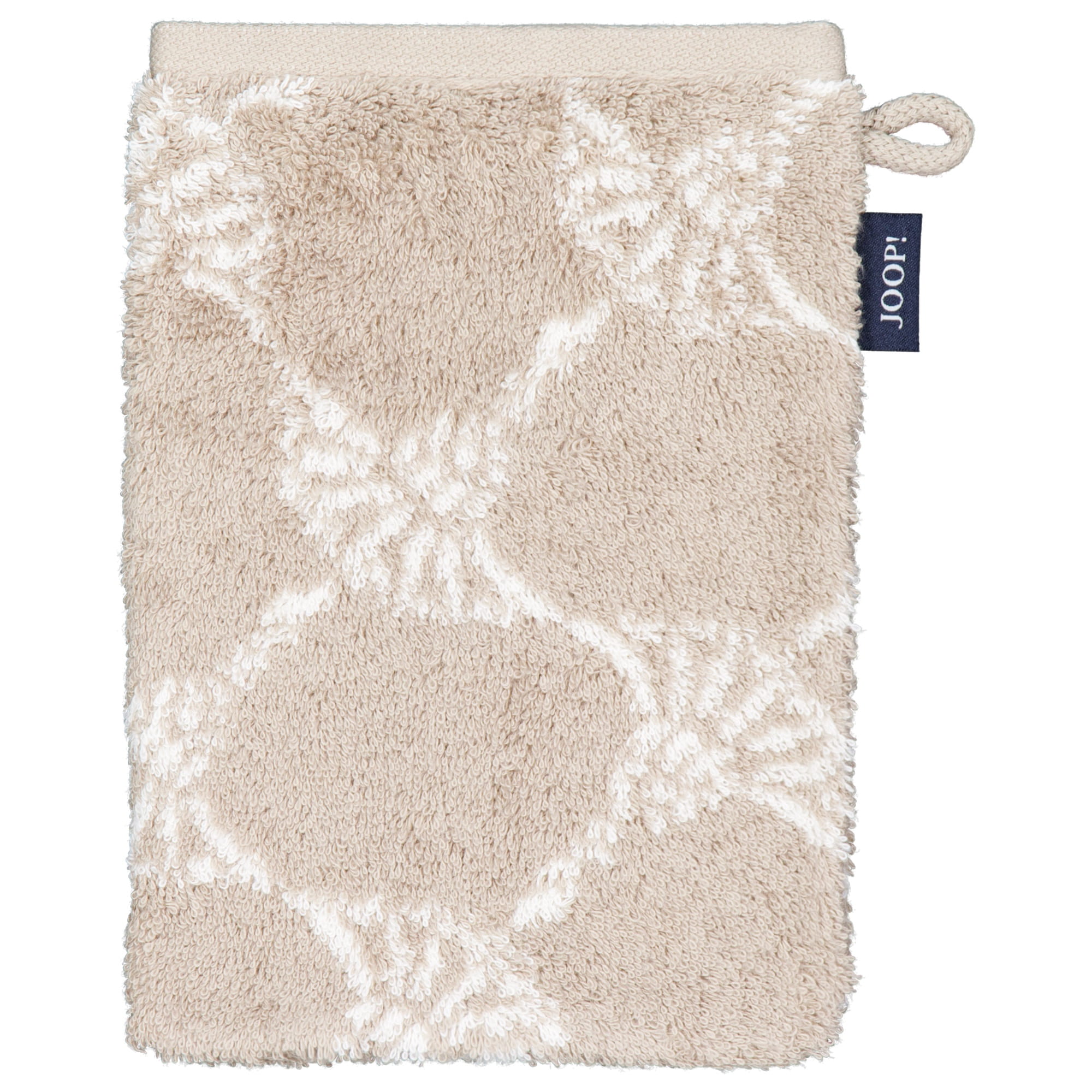 JOOP! Handtücher New Classic Cornflower 1721 Sand - 30 - Waschhandschuh 16x22 cm