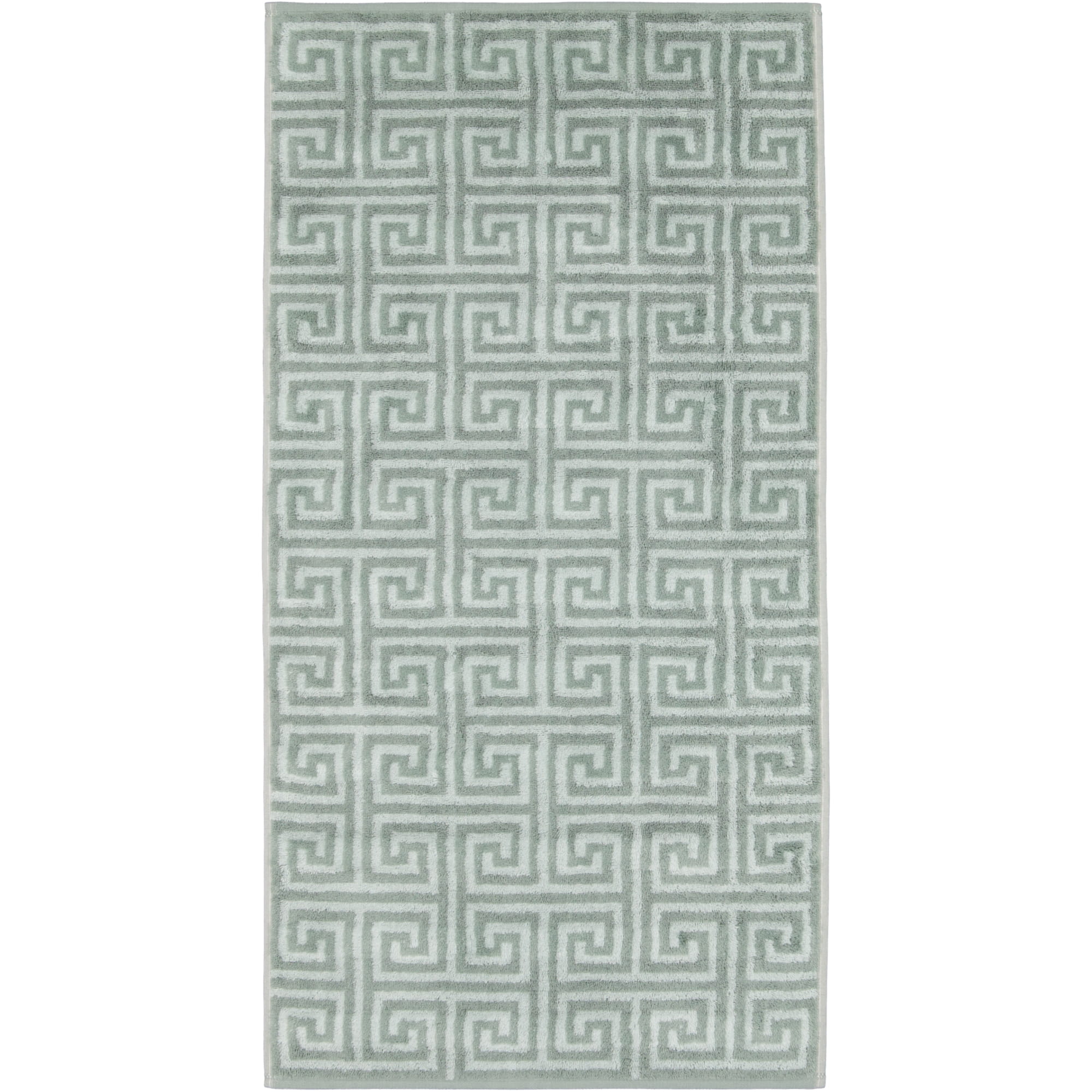 Cawö Handtücher Noblesse Elegance Allover 1088 nordic green - 44 - Handtuch 50x100 cm