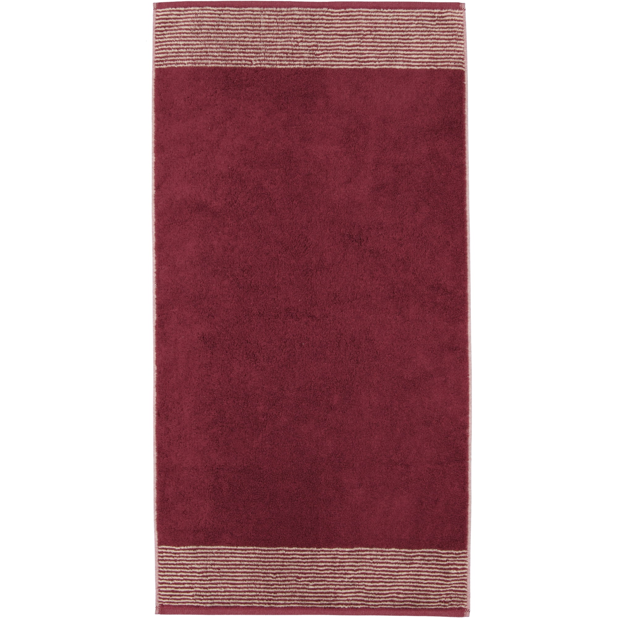 Cawö Handtücher Luxury Home Two-Tone 590 bordeaux - 23 - Waschhandschuh 16x22 cm