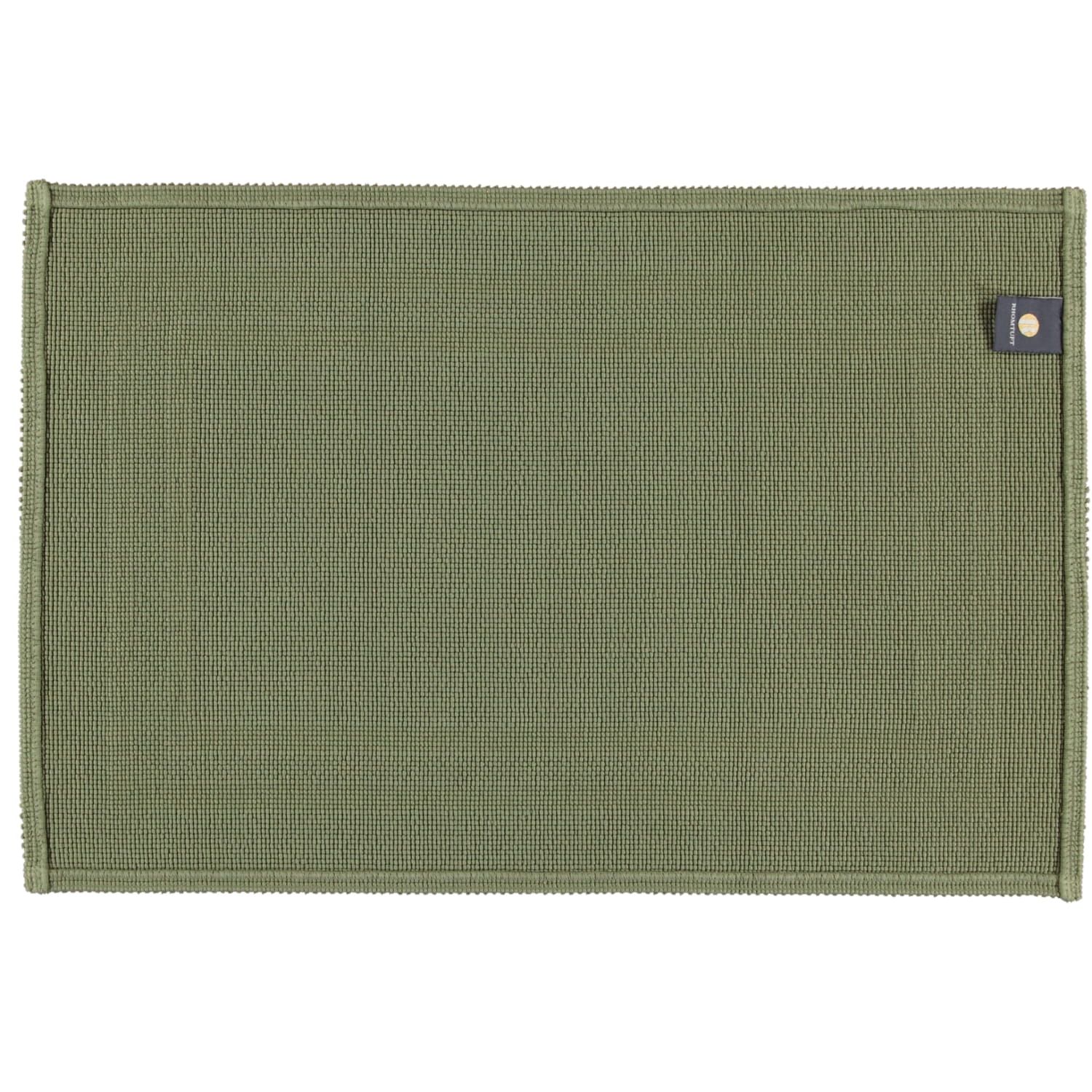 Rhomtuft - Badematte Gala - Farbe: olive - 404 - 60x90 cm