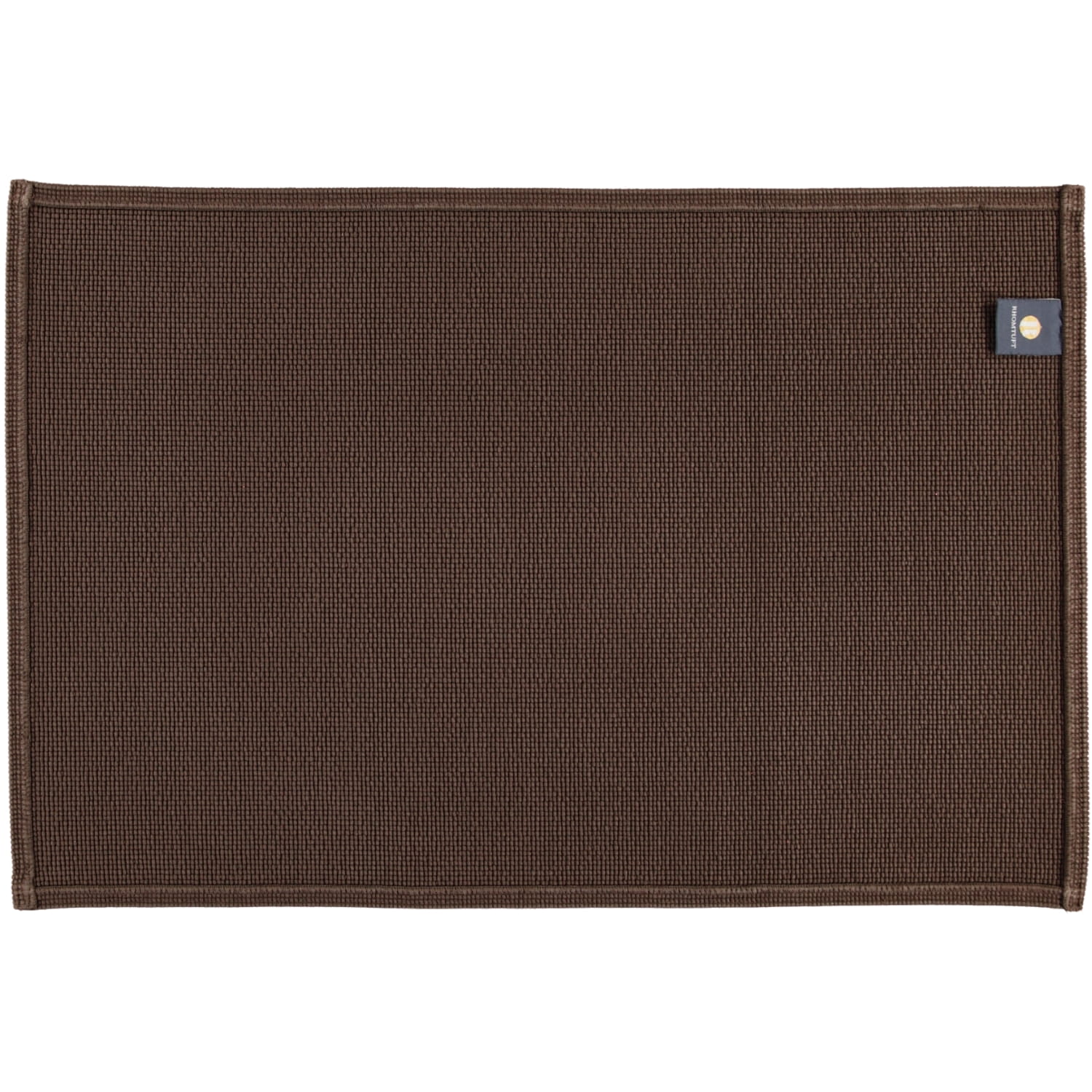 Rhomtuft - Badematte Plain - Farbe: mocca - 406 - 60x90 cm