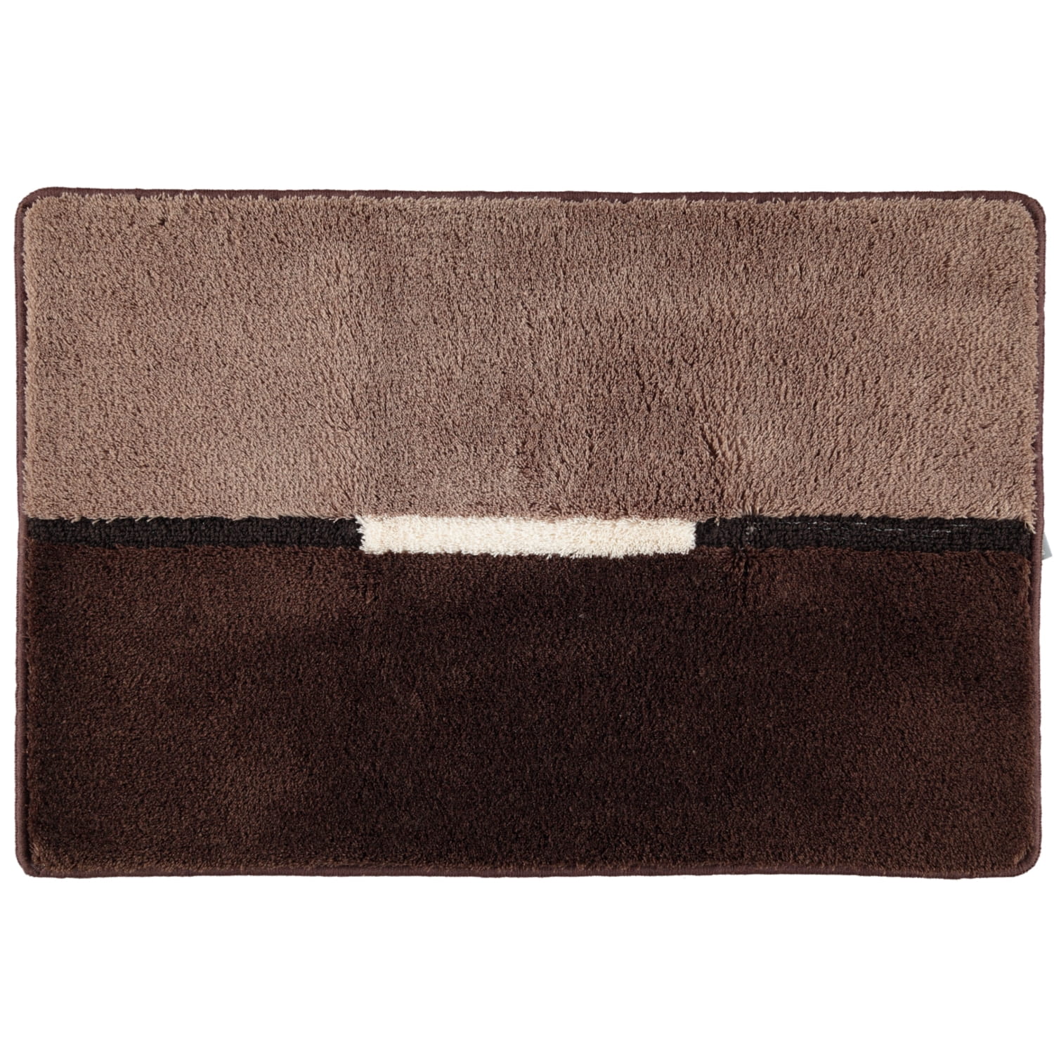 Rhomtuft RHOMY - Badteppich Mira 257 - Farbe: kaffee - 411