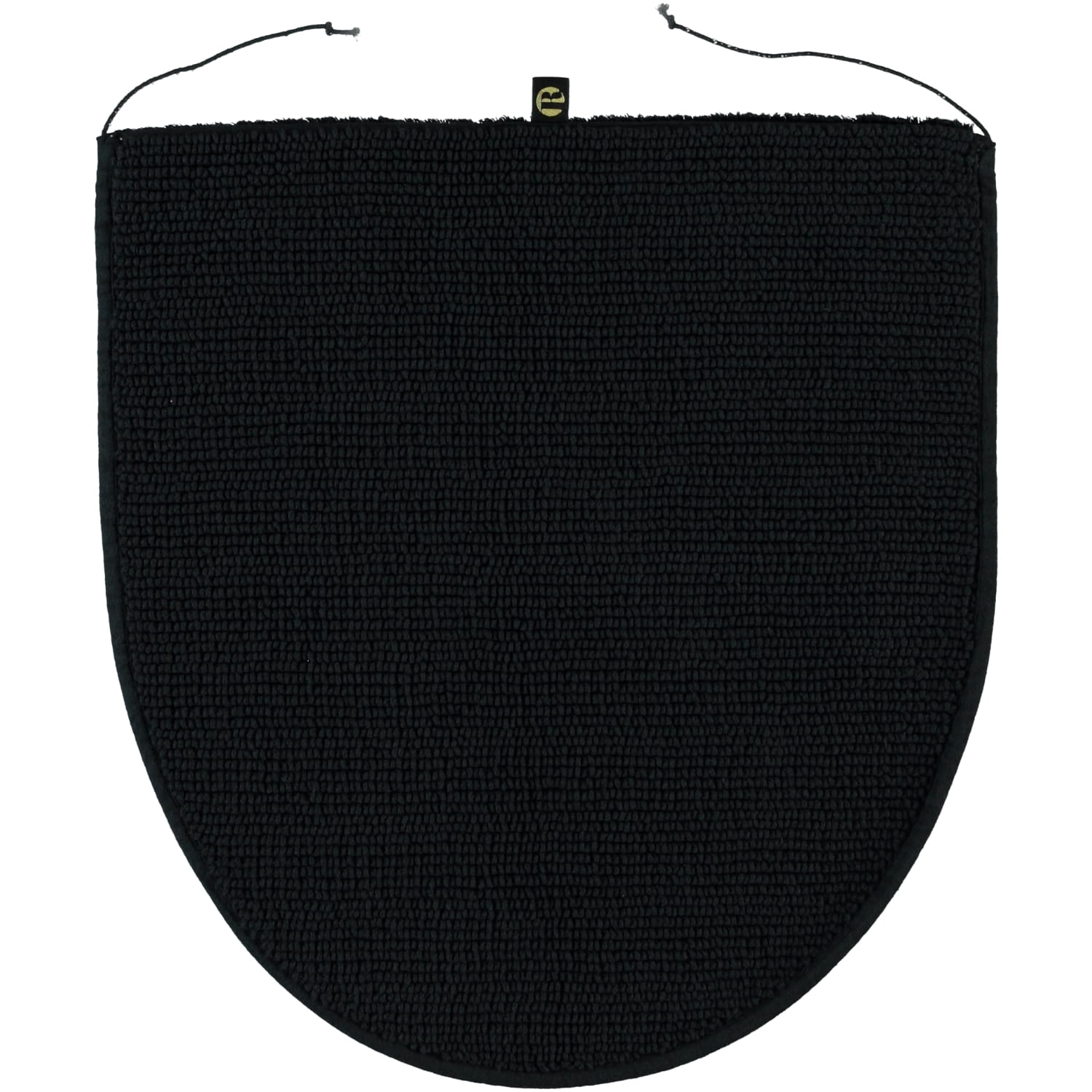 Rhomtuft - Badteppiche Prestige - Farbe: schwarz - 15 - Deckelbezug 45x50 cm
