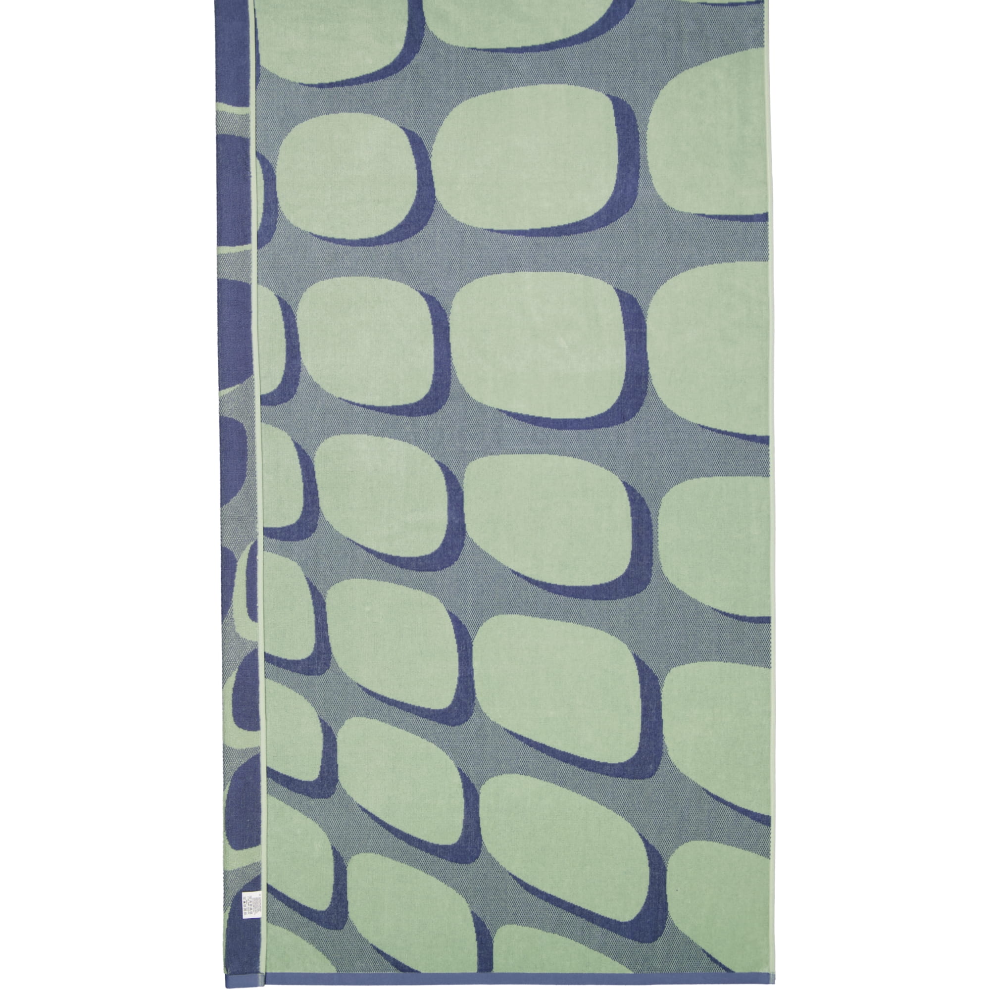Vossen Strandtücher Shadow Play soft green - 0002 - Strandtuch 100x180 cm