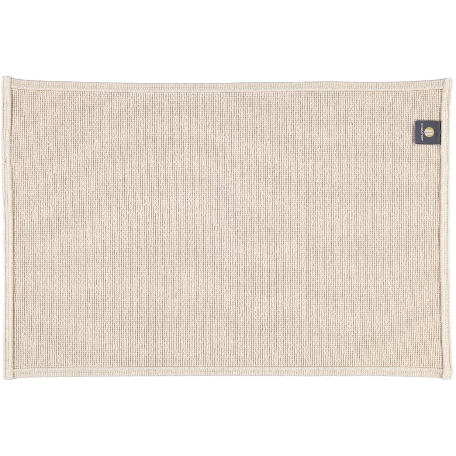 Rhomtuft - Badteppiche Plain - Farbe: natur-jasmin - 20 - 60x90 cm