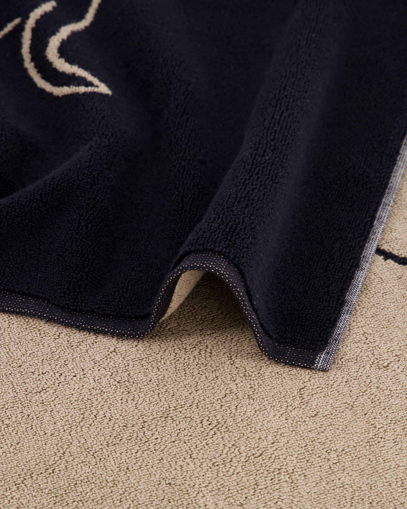 Cawö Badematten WE LOVE DOGS Companion 6248 schwarz/beige - 93 - 50x80 cm