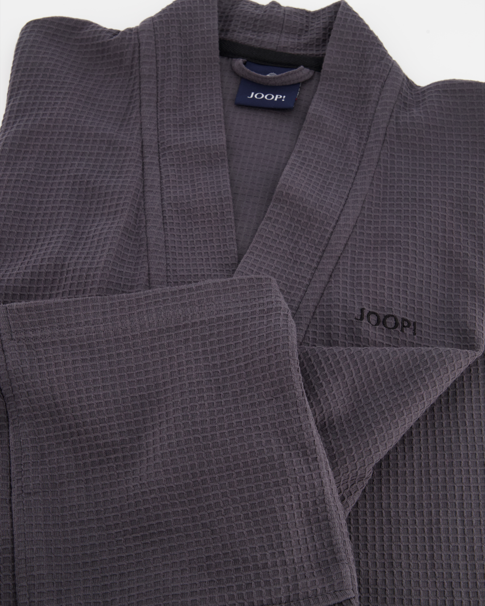 JOOP! Bademäntel Herren Kimono Pique 1656 anthrazit - 767