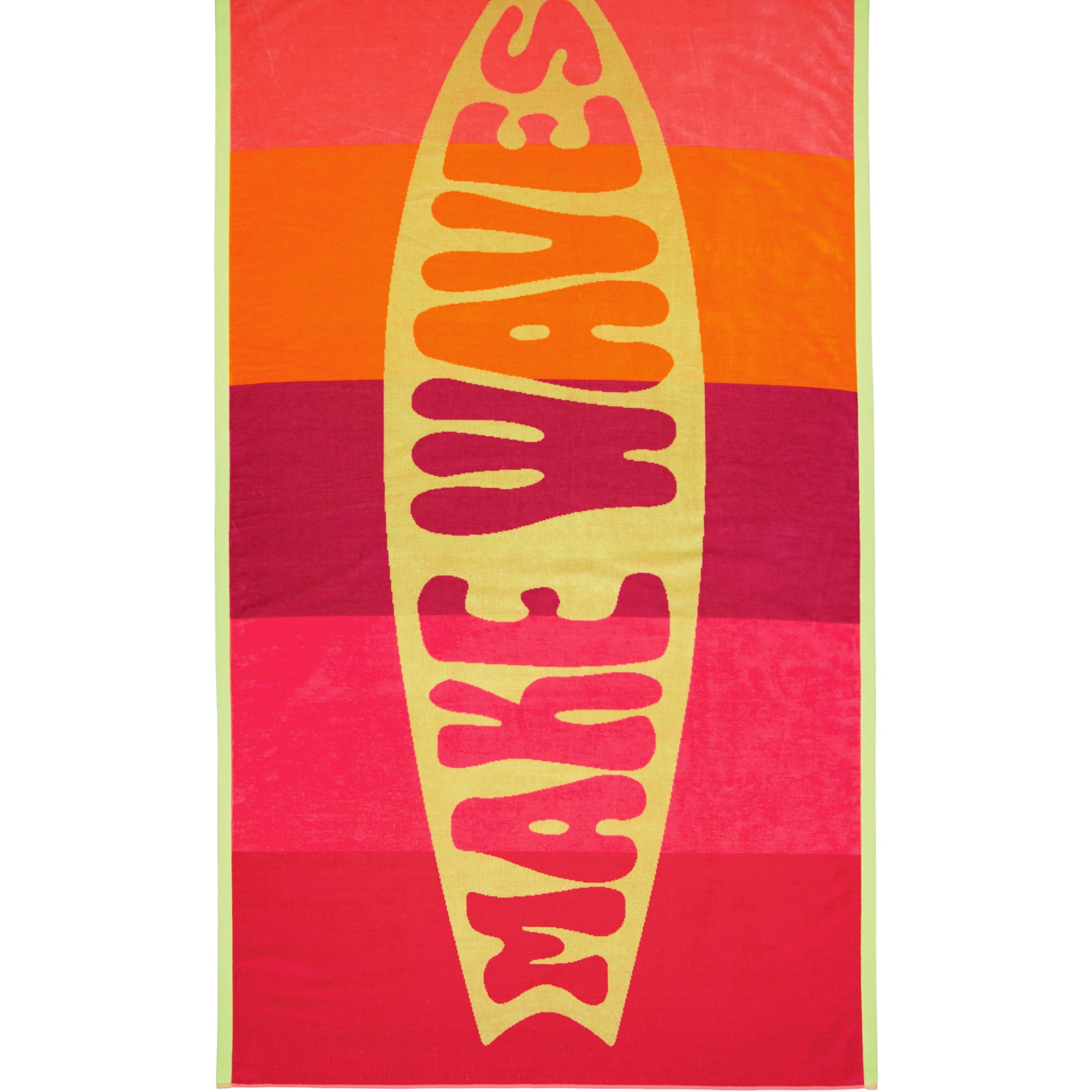 Vossen Strandtücher Make Waves flamingo - 0001 - Strandtuch 100x180 cm