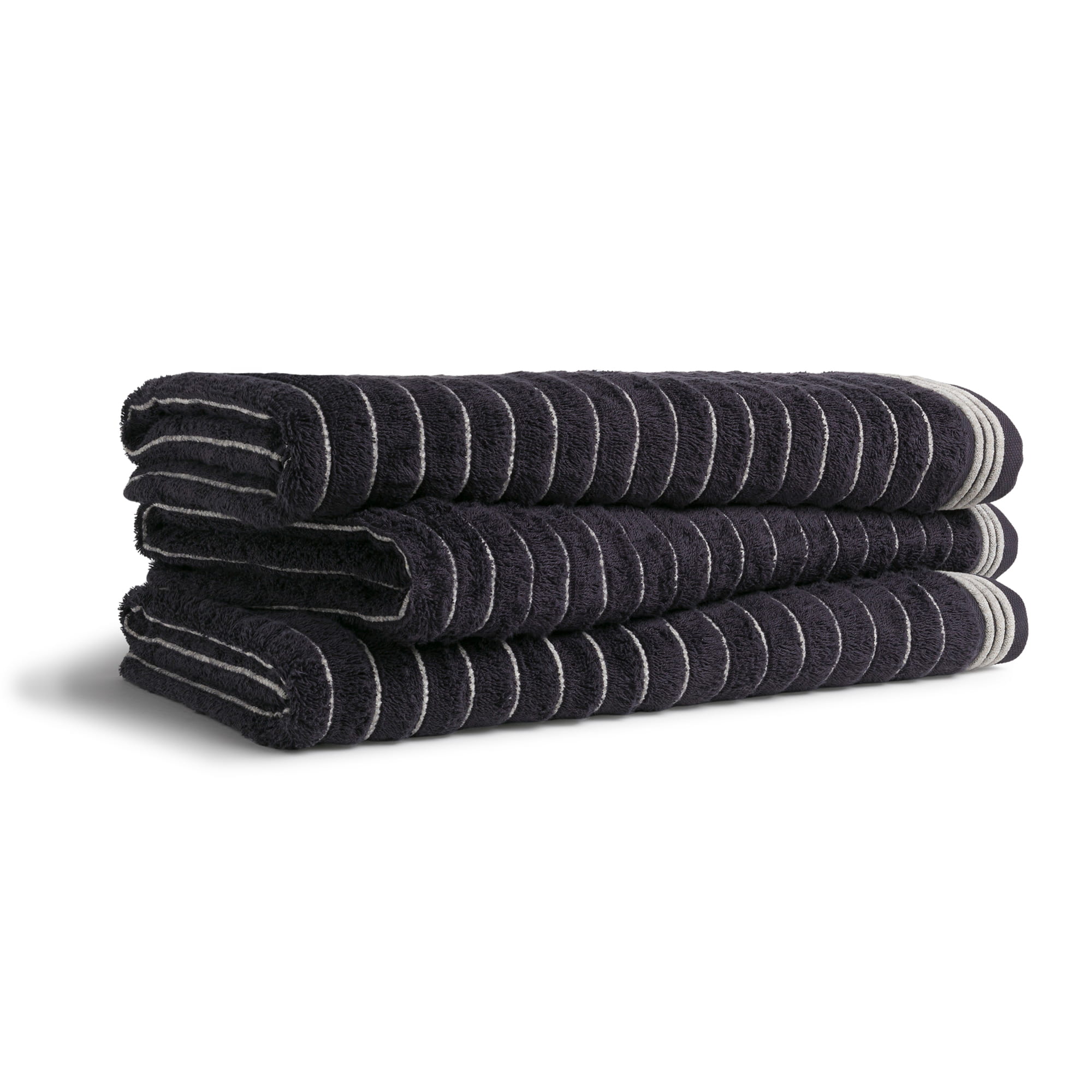 Möve Handtücher Wellness Welle dark grey - 820 - Duschtuch 80x150 cm