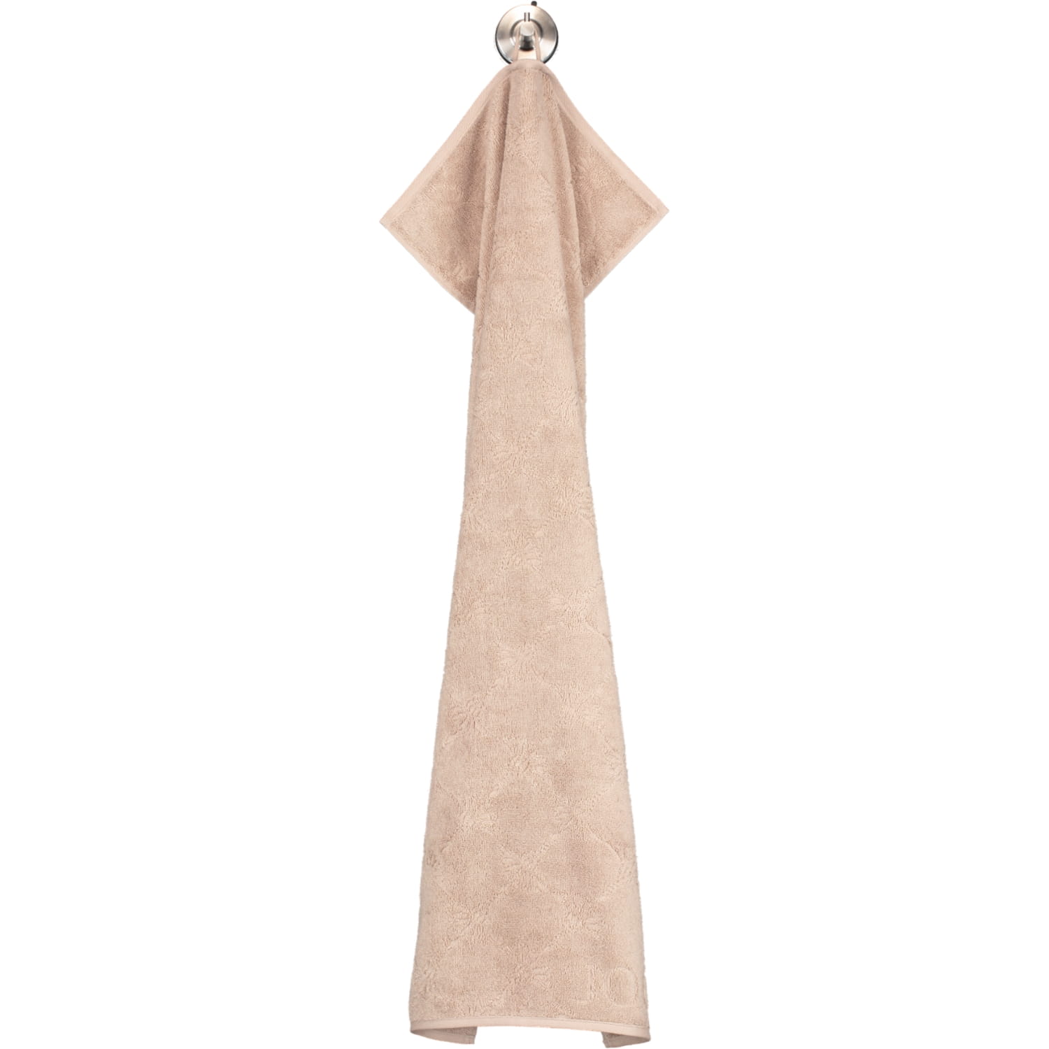 JOOP Uni Cornflower 1670 - Farbe: sand - 375 - Handtuch 50x100 cm