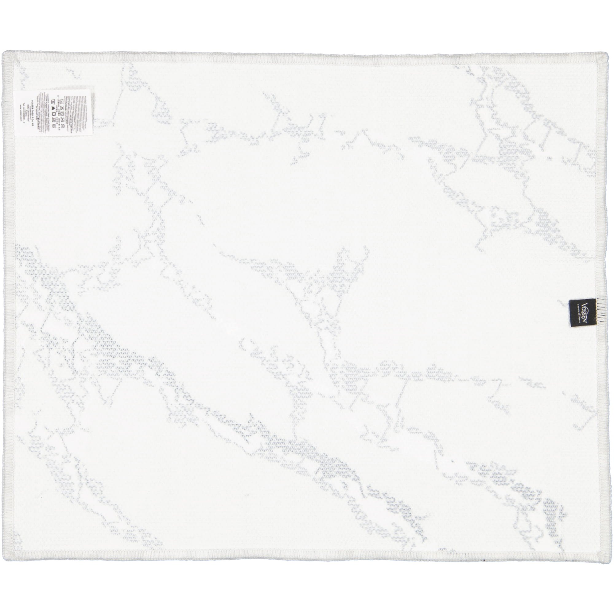 Vossen Badteppiche Marble light grey - 0006 - 50x60 cm