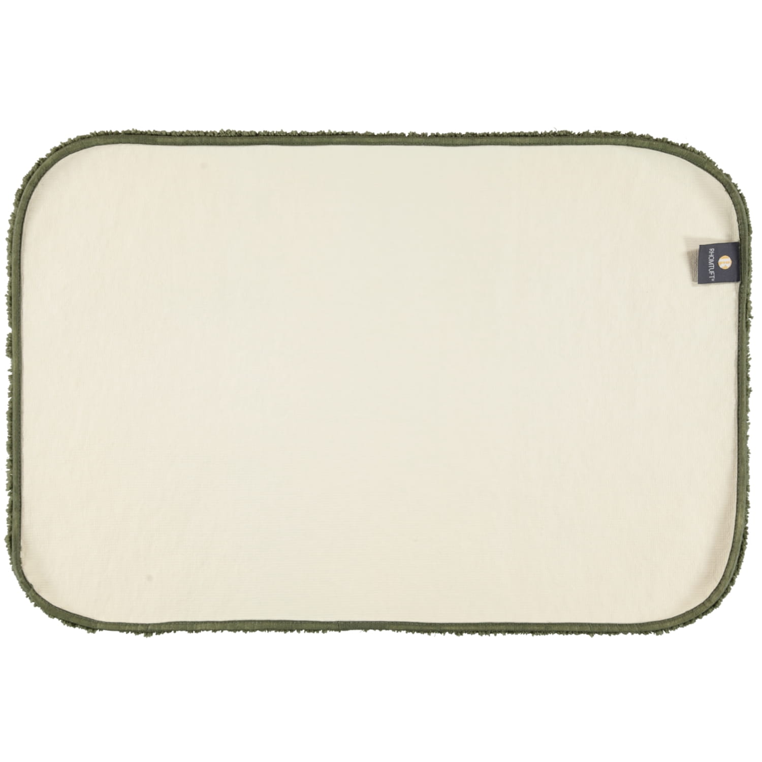 Rhomtuft - Badteppiche Aspect - Farbe: olive - 404 - 60x90 cm