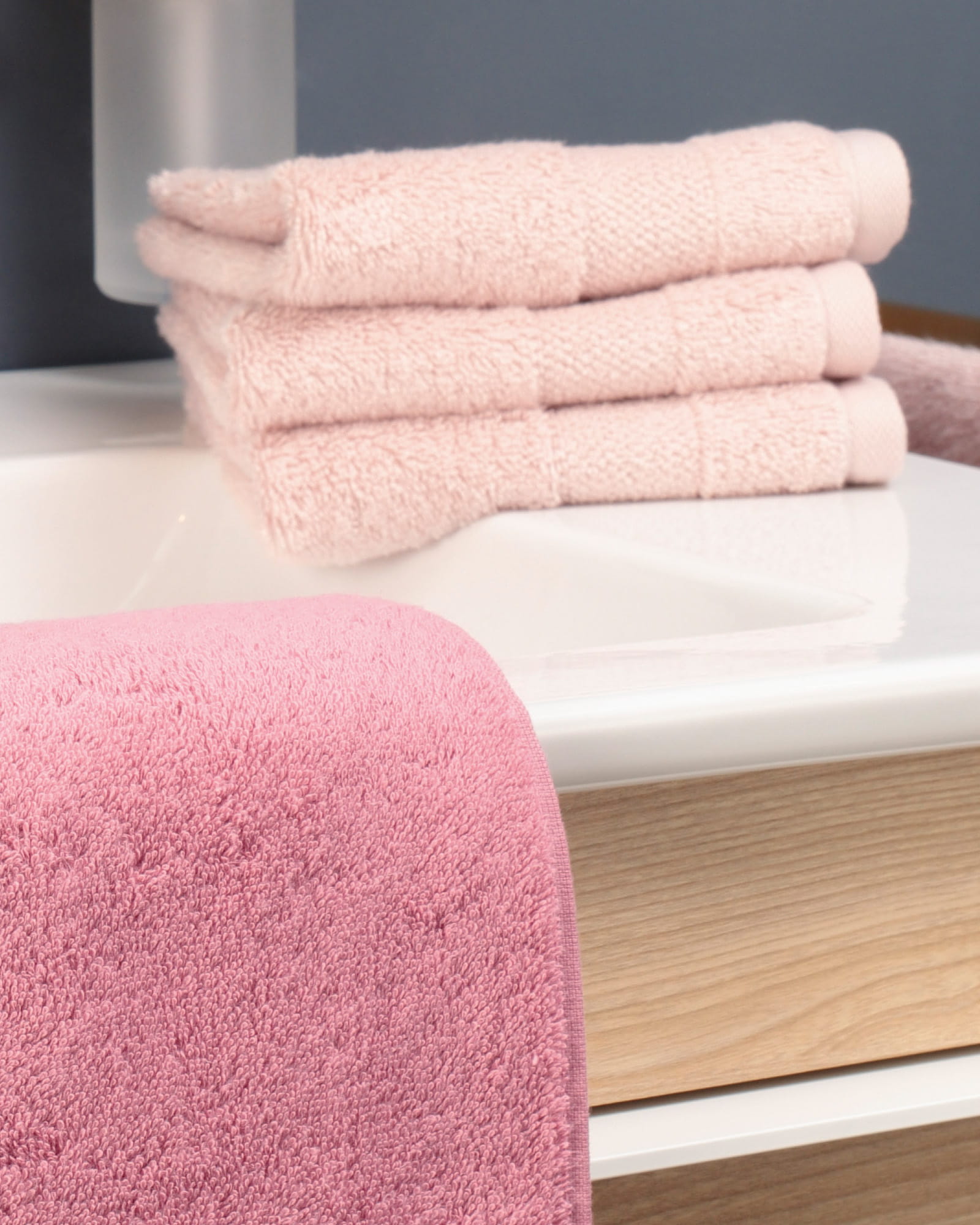 Villeroy & Boch Handtücher One 2550 - Farbe: rose sauvage - 236 - Waschhandschuh 16x22 cm
