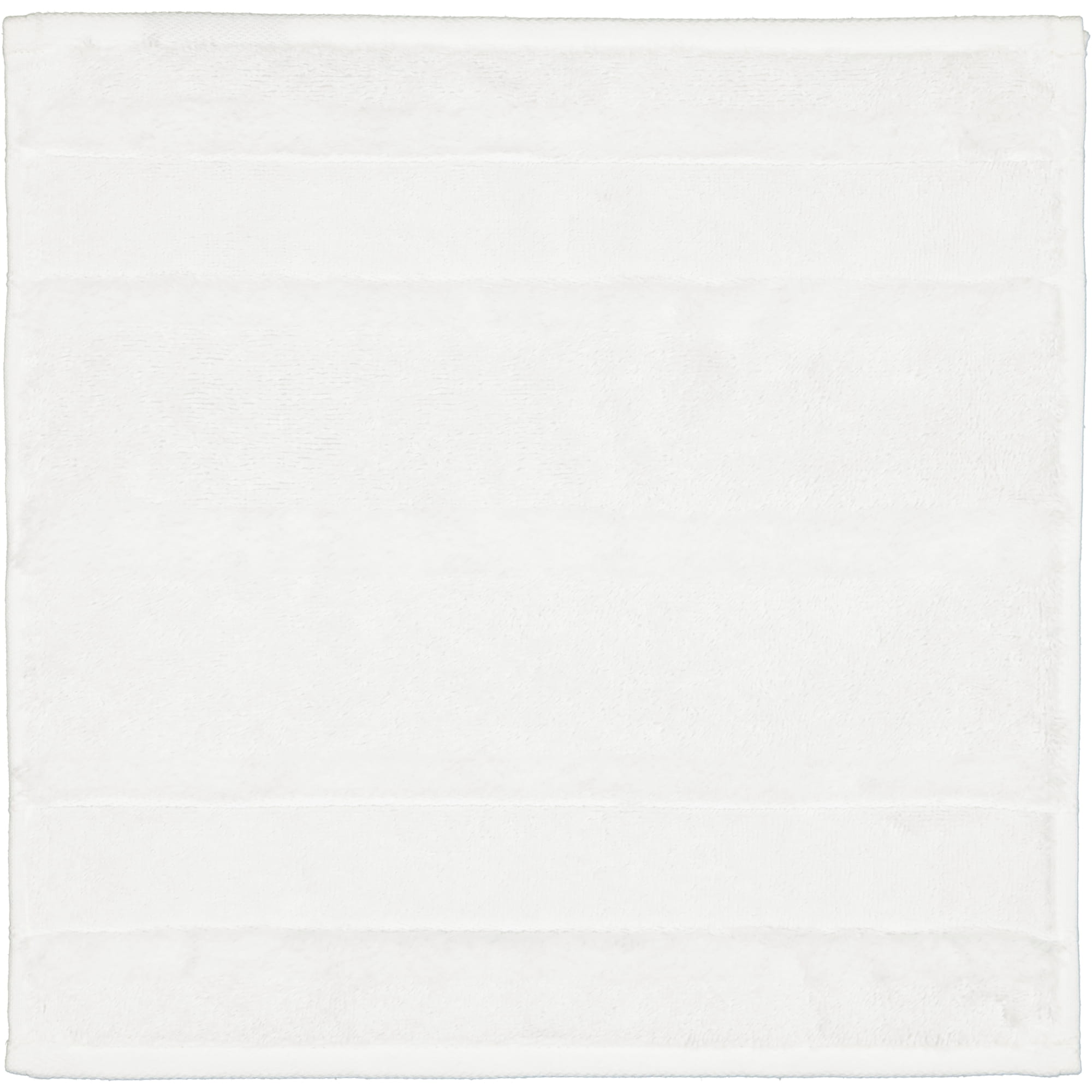 Cawö - Noblesse2 1002 - Farbe: 600 - weiß - Seiflappen 30x30 cm
