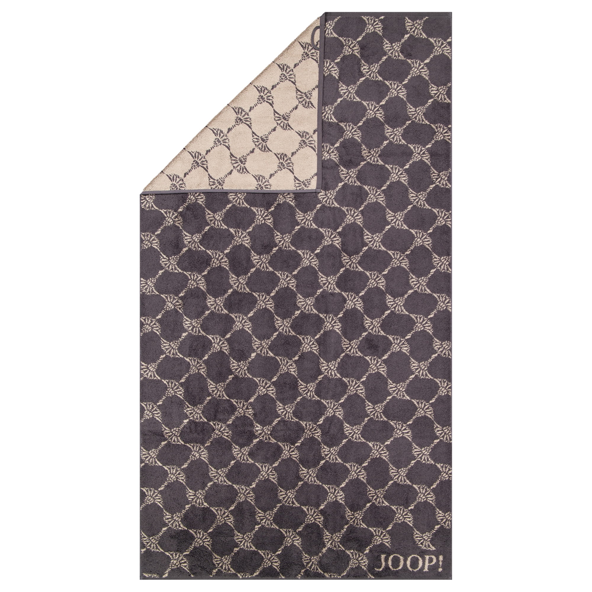 JOOP! Handtücher New Classic Cornflower 1721 Schiefer - 73 - Duschtuch 80x150 cm