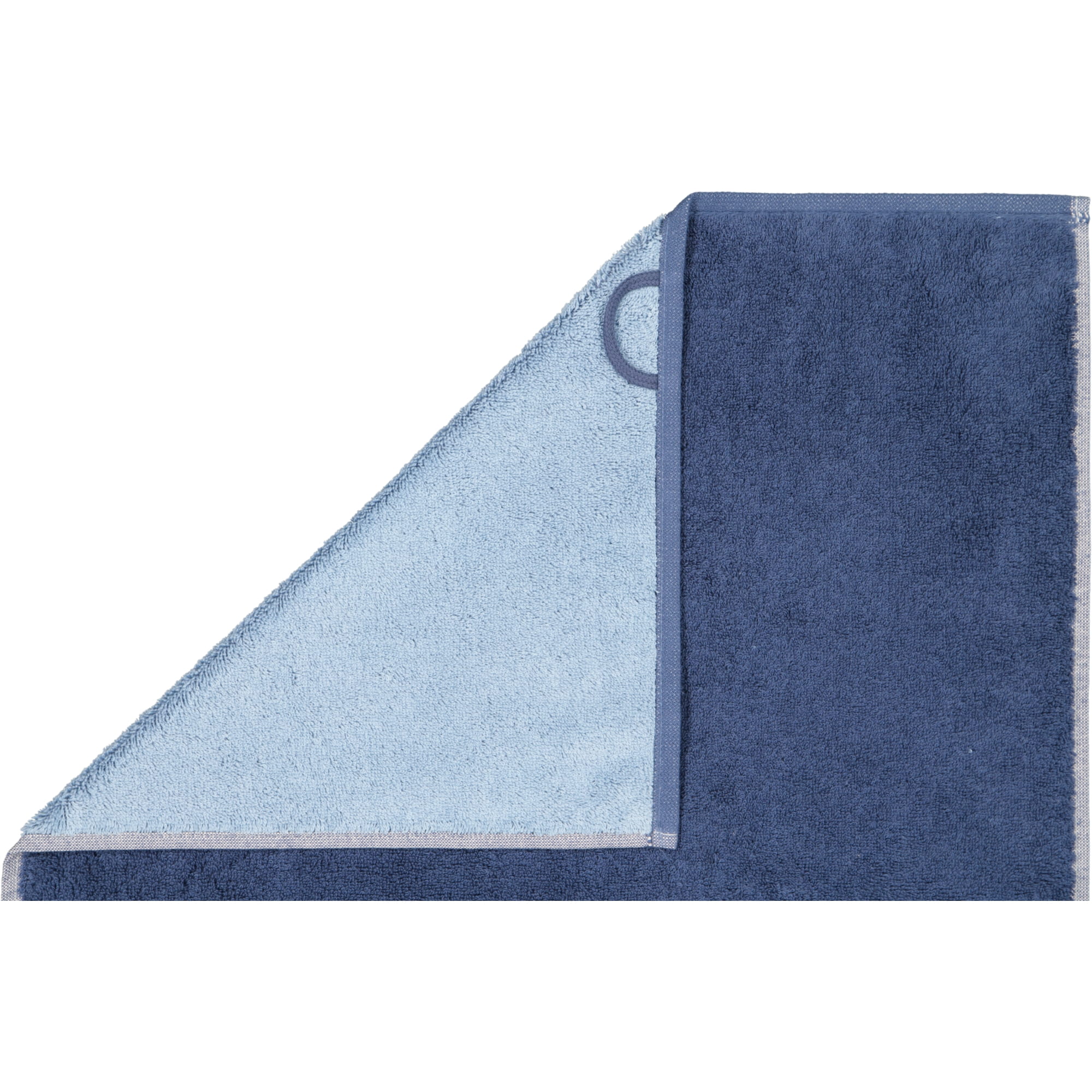 JOOP! Handtücher Divided Doubleface 1704 Aqua - 11 - Waschhandschuh 16x22 cm