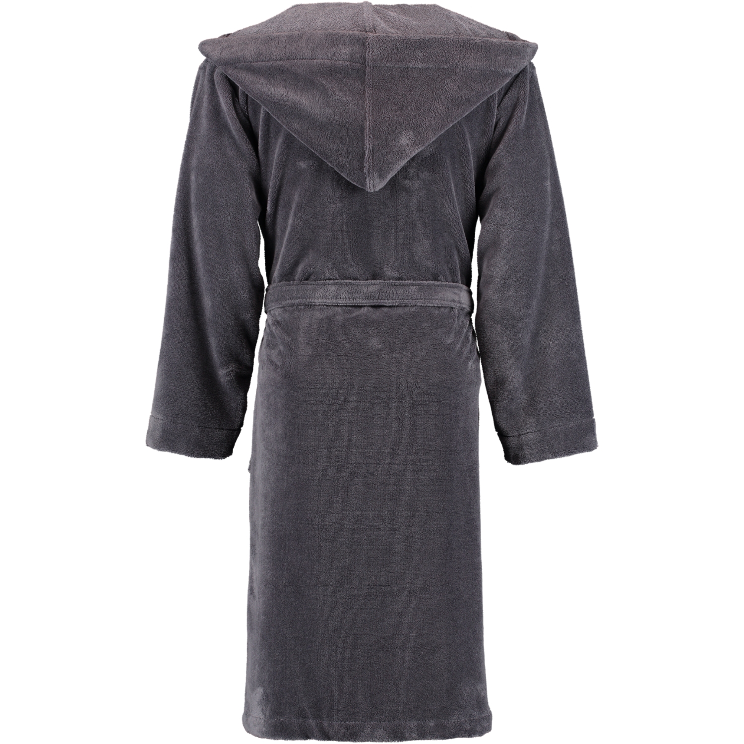 bugatti Herren Bademantel Kapuze Roberto - Farbe: graphit - 766 - XL