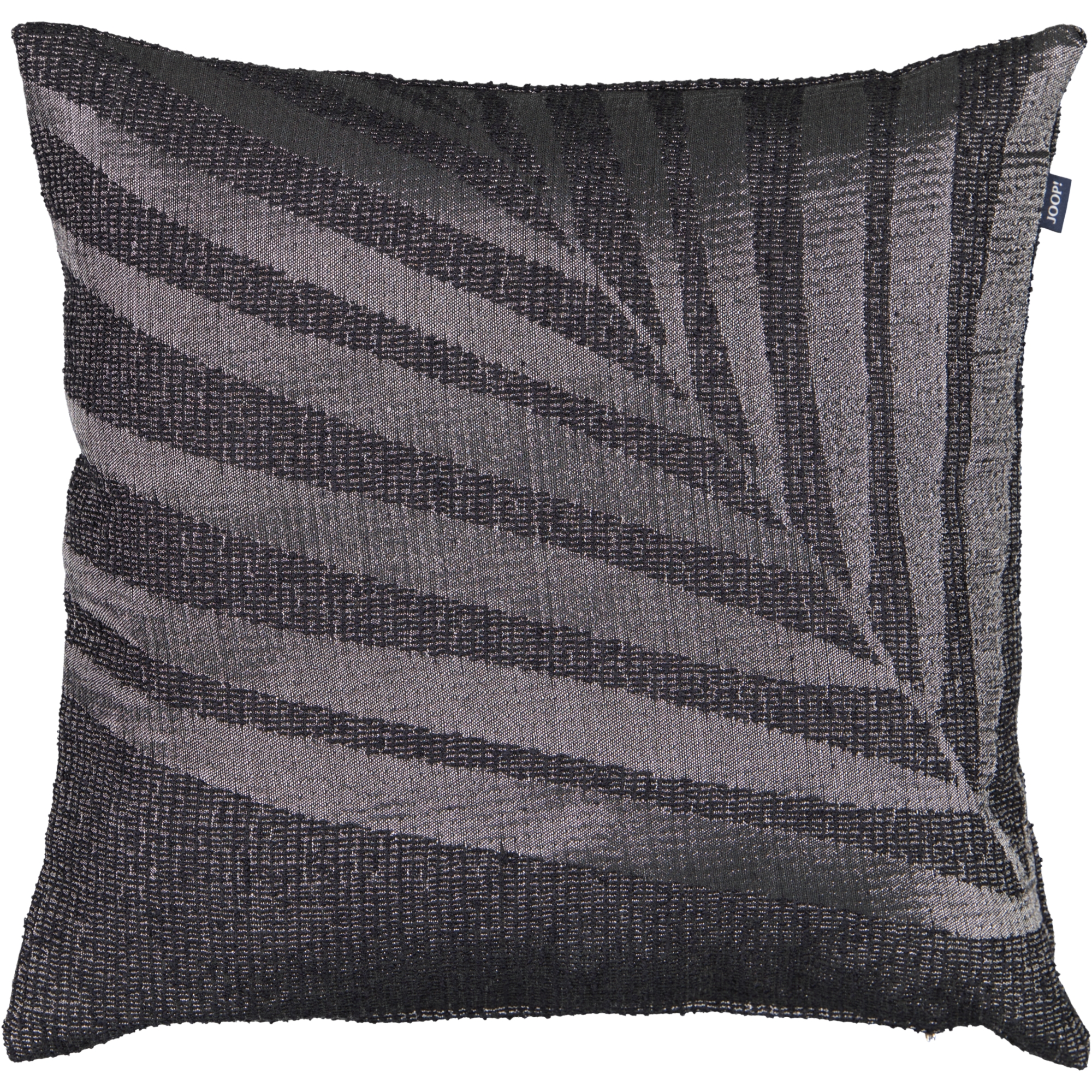 JOOP! Kissenhüllen Leaf Anthrazit - 012 - 40x40 cm