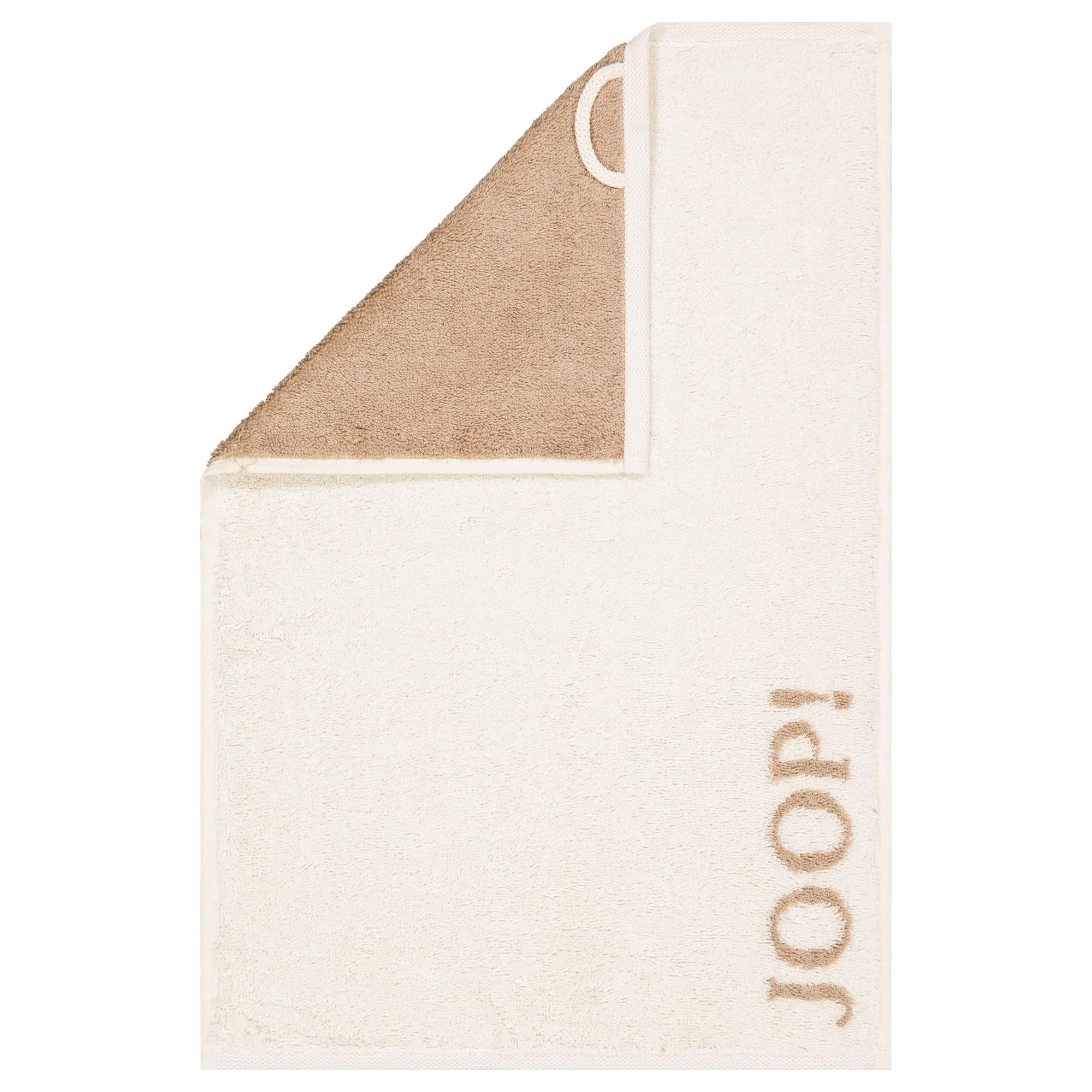 JOOP! Handtücher Contour Doubleface 1716 Creme - 37 - Gästetuch 30x50 cm