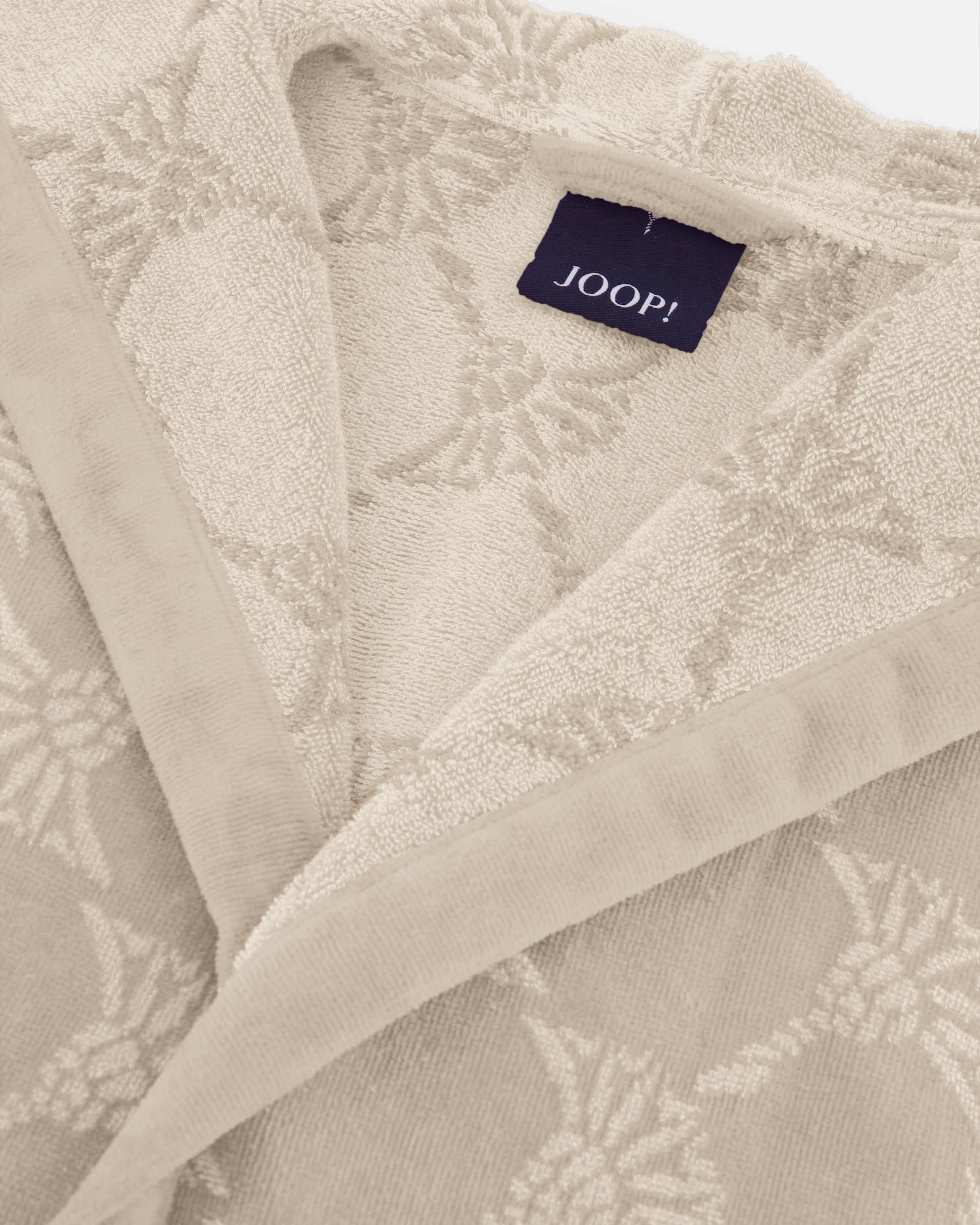 JOOP! Bademäntel Damen Kapuze Cornflower 1646 Natur - 33