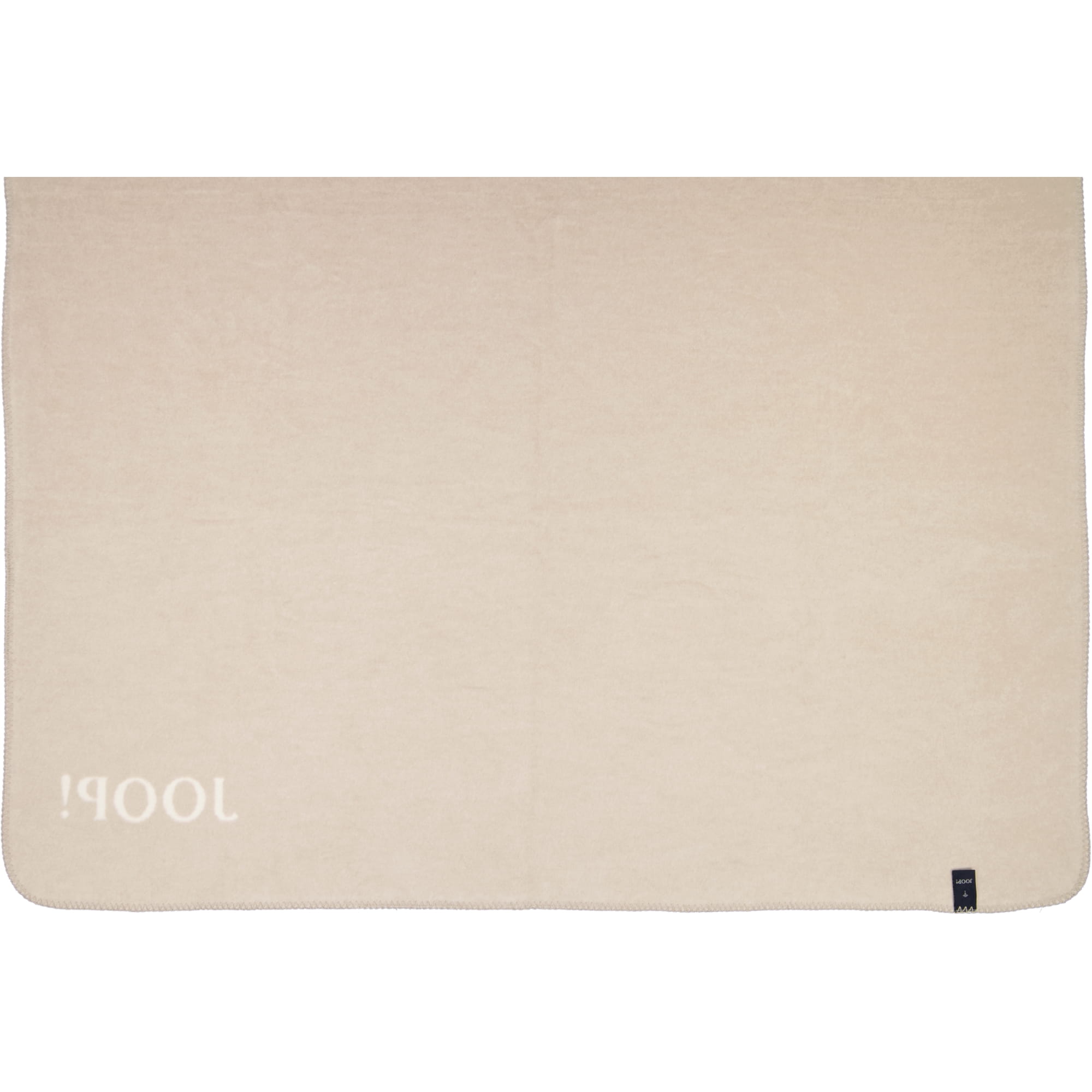 JOOP! Wohndecke Uni-Doubleface - Größe: 150x200 cm - Farbe: Ecru-Feder