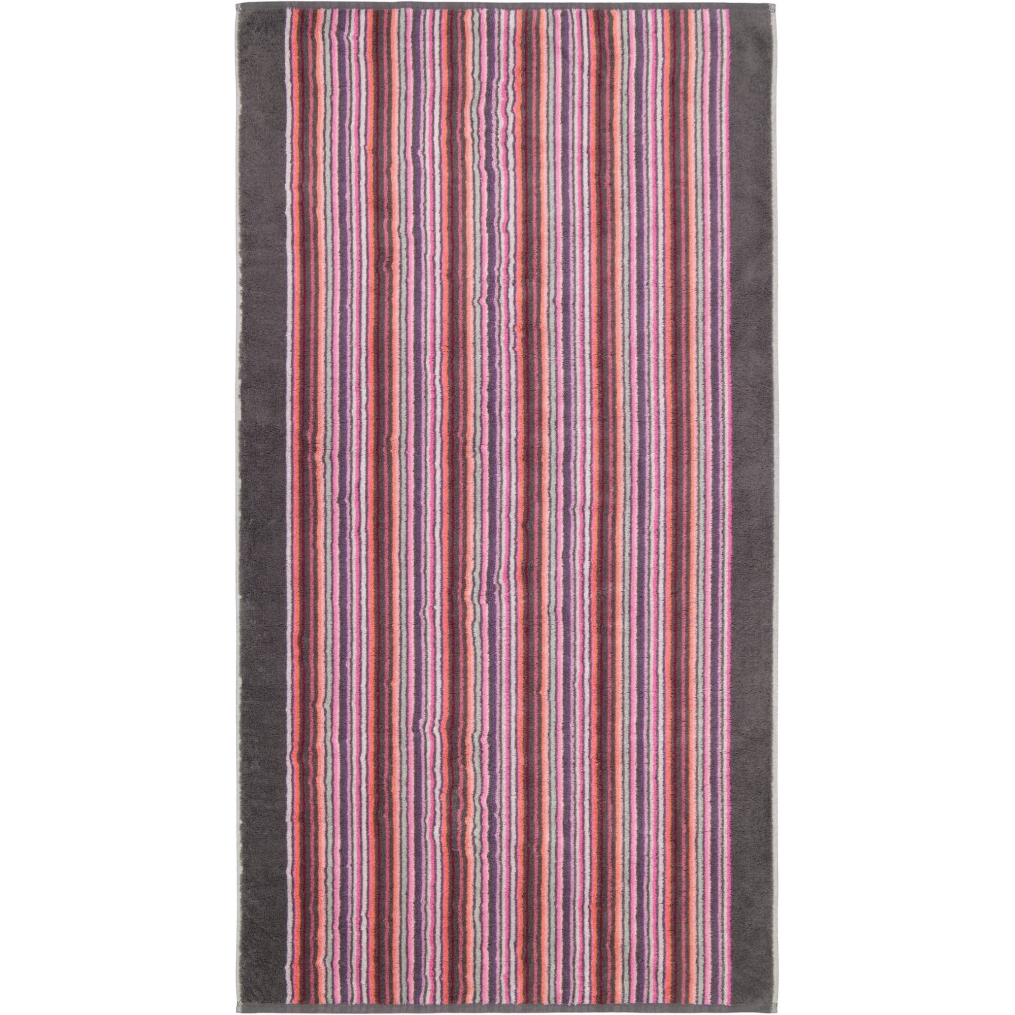 Cawö - Remake Streifen 2020 - Farbe: beere-multicolor - 17 - Duschtuch 70x140 cm