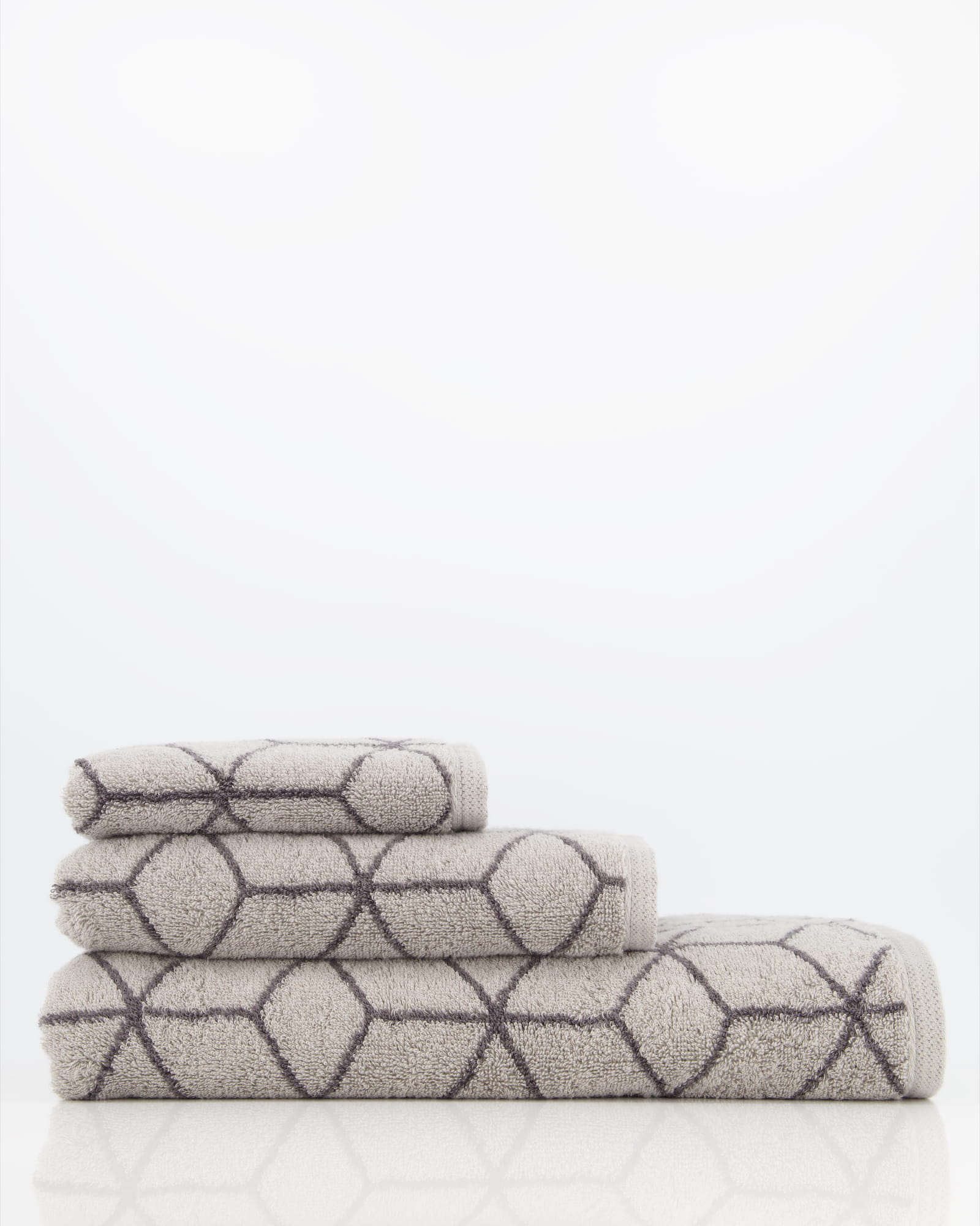 Villeroy & Boch Handtücher Coordinates Carré 2557 - Farbe: stone - 77